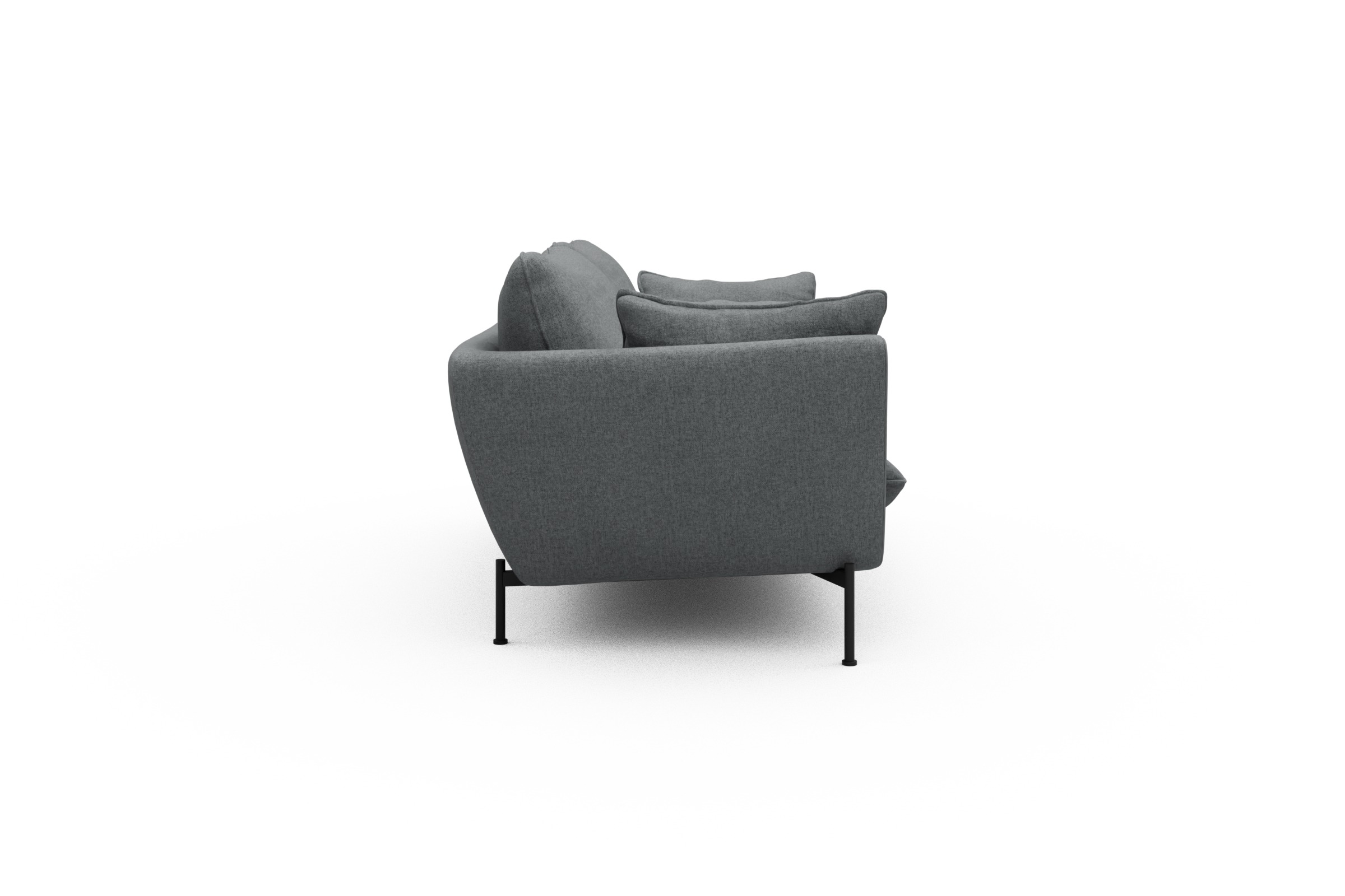 Sofa Anton 2-Sitzer Casone-Gravel-Grey