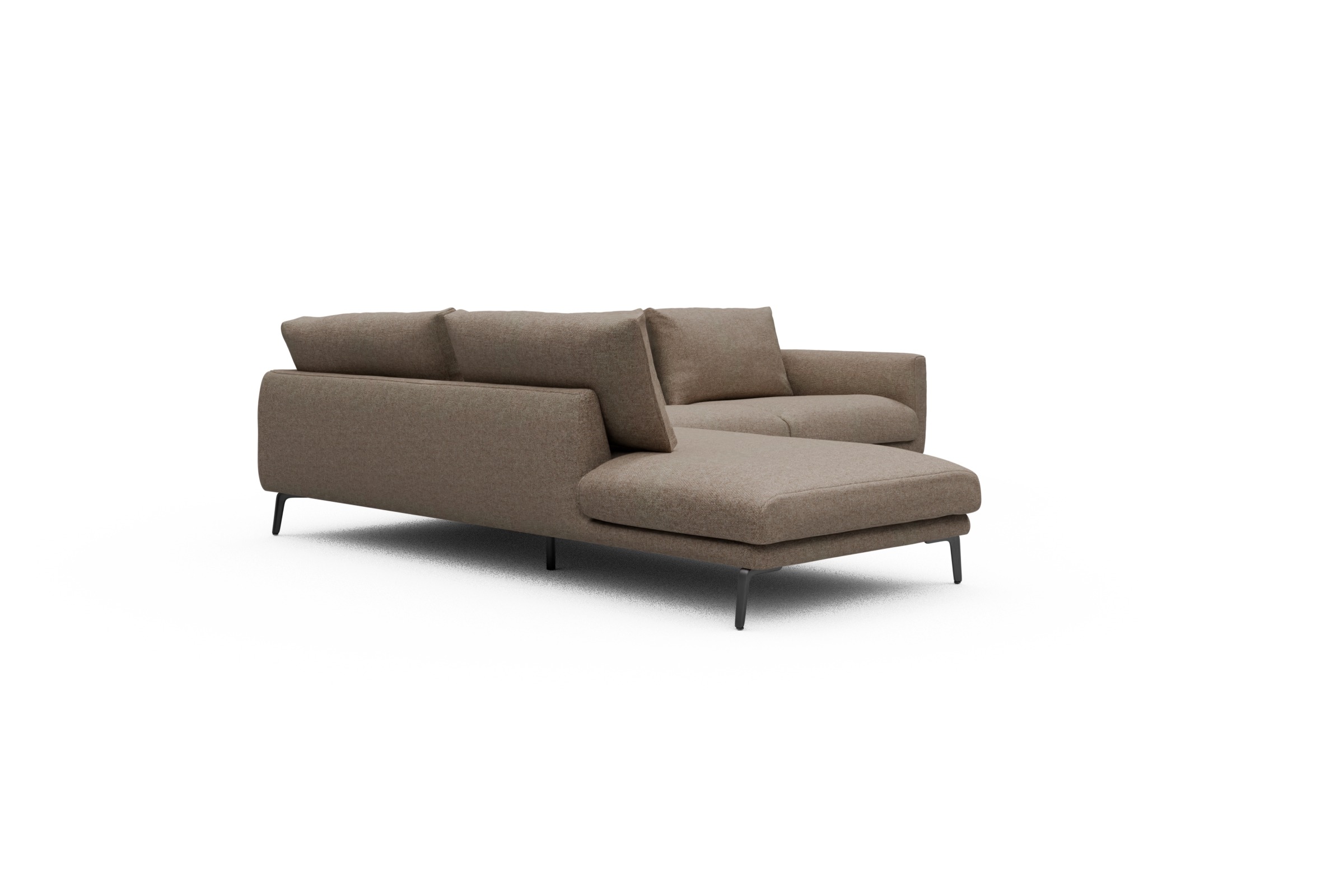 Ecksofa Karl Relax-Ecke links mit 2,5-Sitzer Sama-Antelope