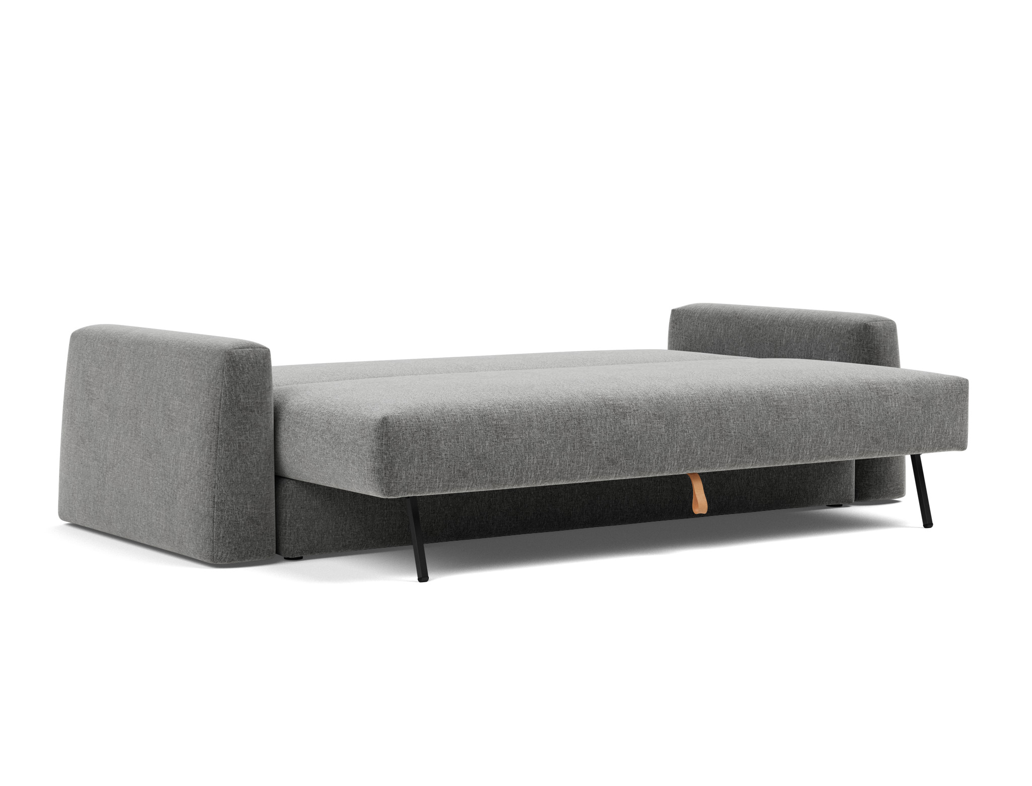 Schlafsofa Cone Strukturierter Stoff Twist 563-Charcoal