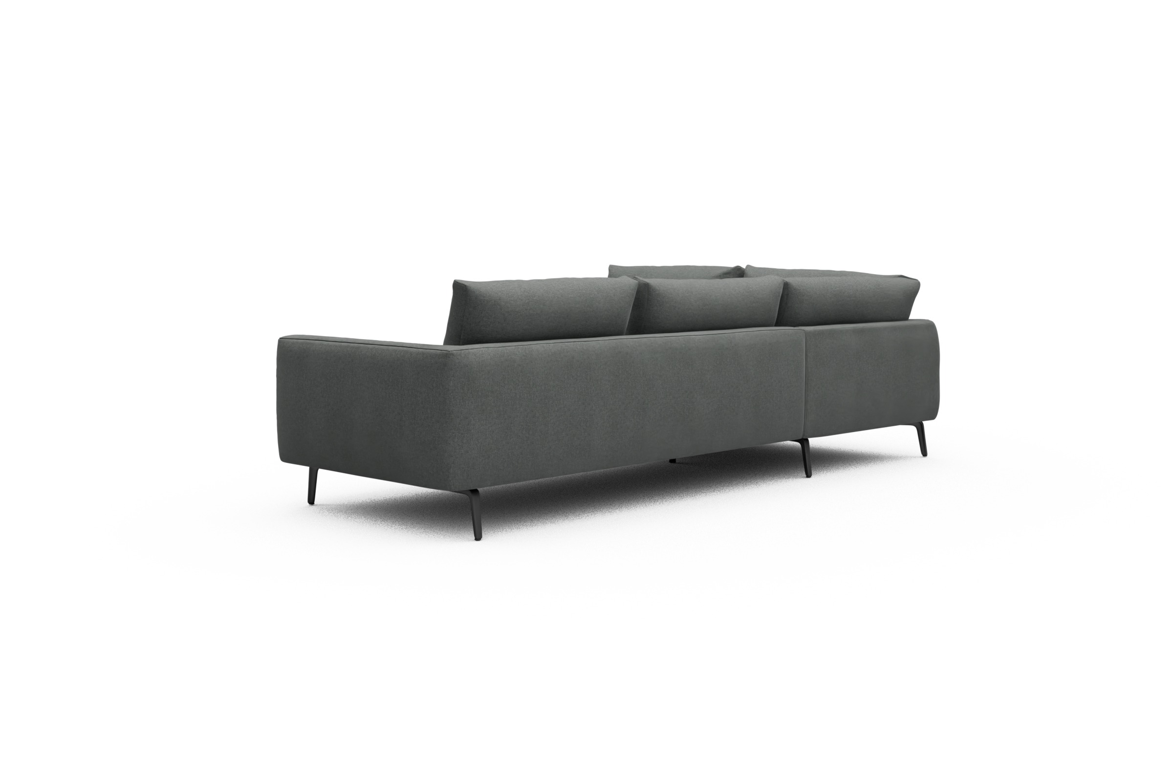 Ecksofa Karl Relax-Ecke links mit 2,5-Sitzer Satya-Steel