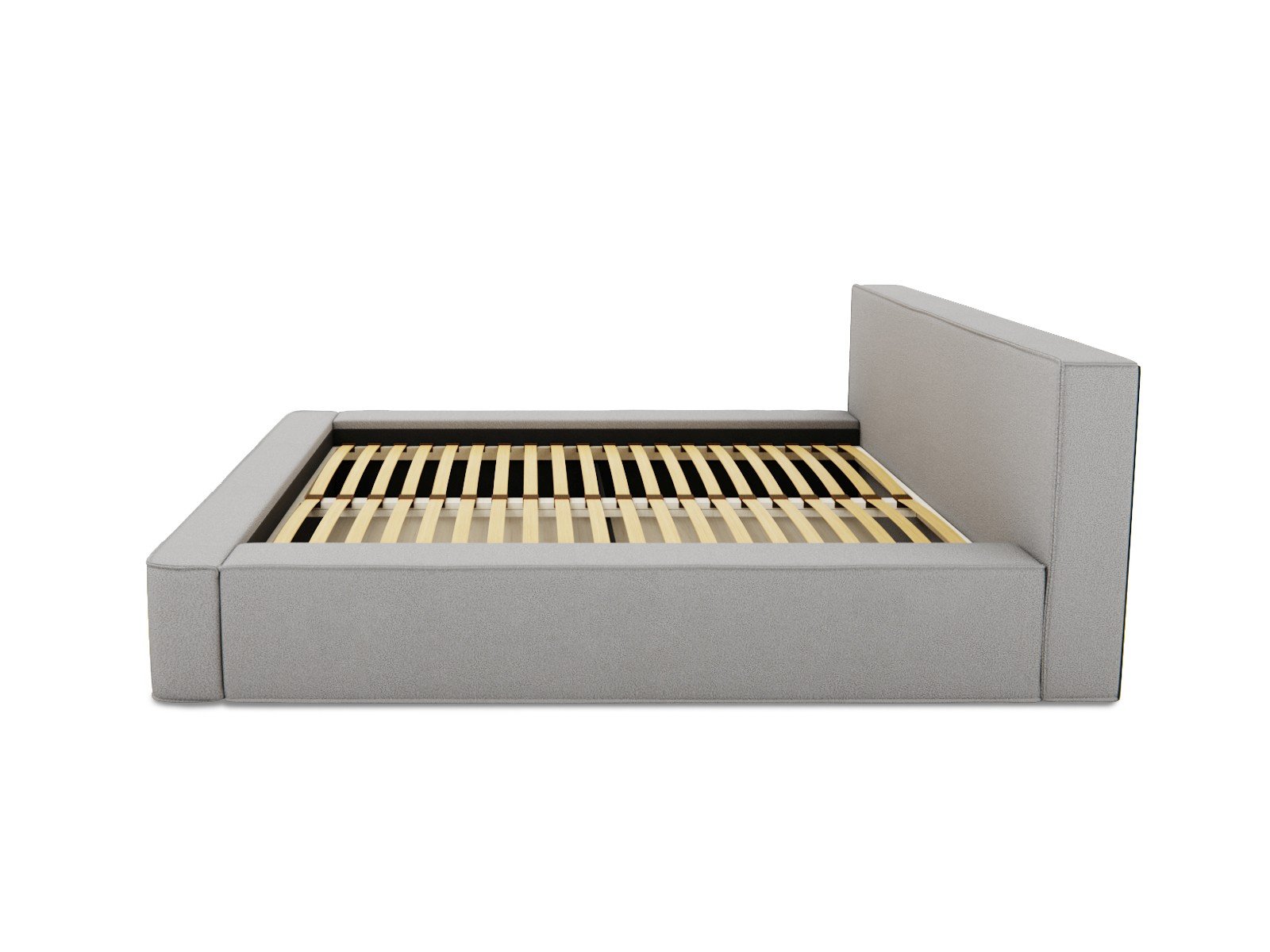 Polsterbett Delano Boucle 140x200 mit Metallrahmen Now Or Never 83
