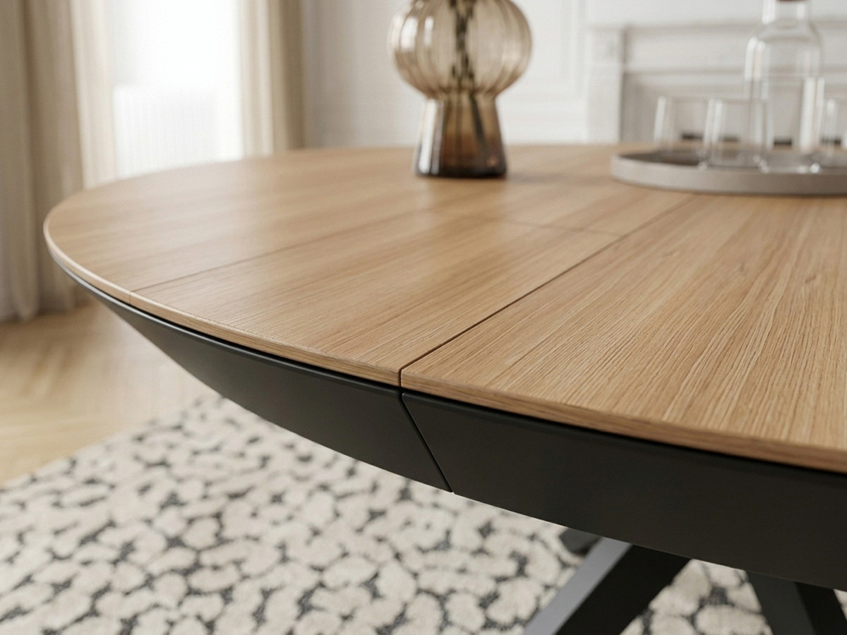 Bobochic Judith Esstisch ausziehbar Eiche furniert