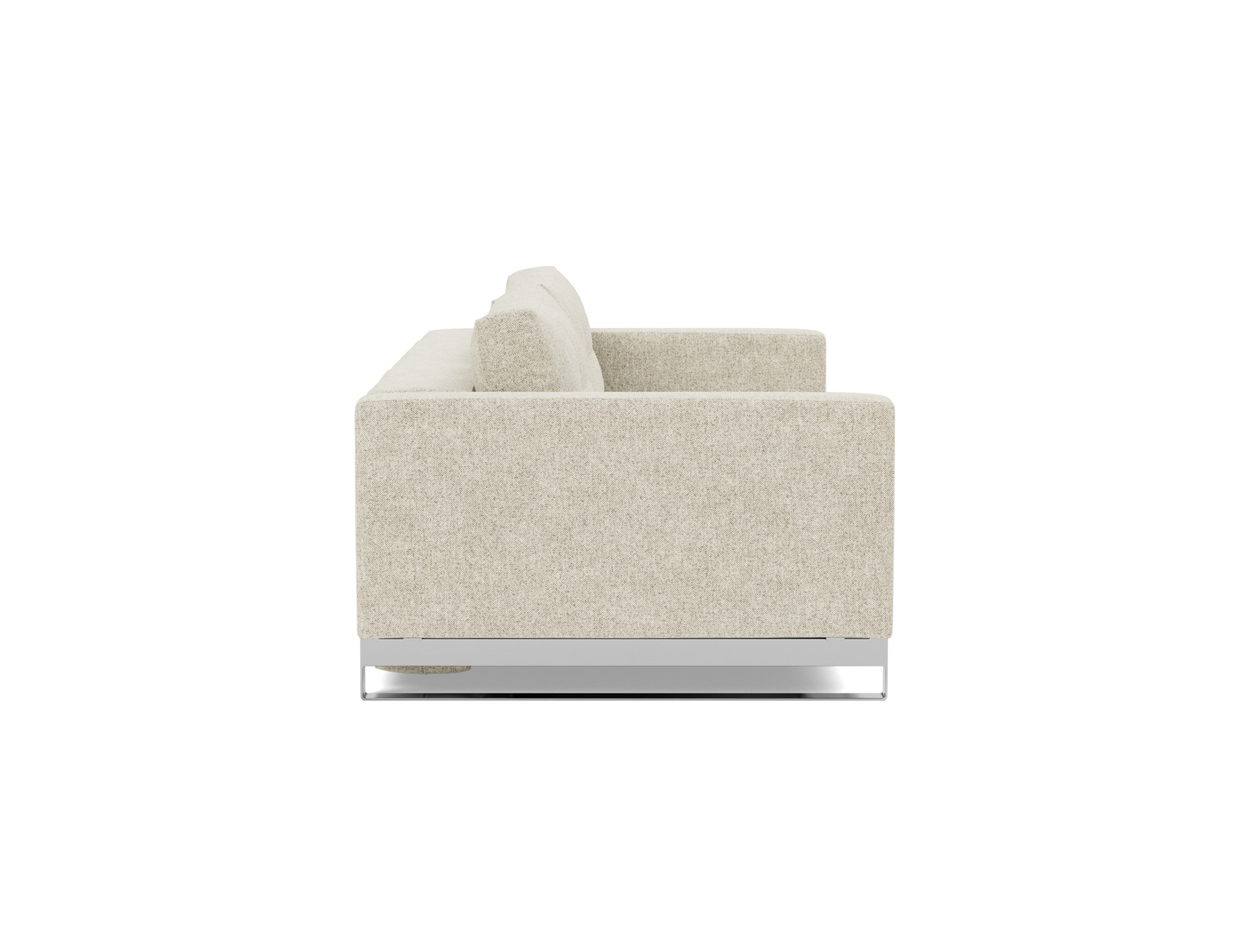 Schlafsofa Cassius D.E.L. Strukturierter Stoff Taura 357-Off-White