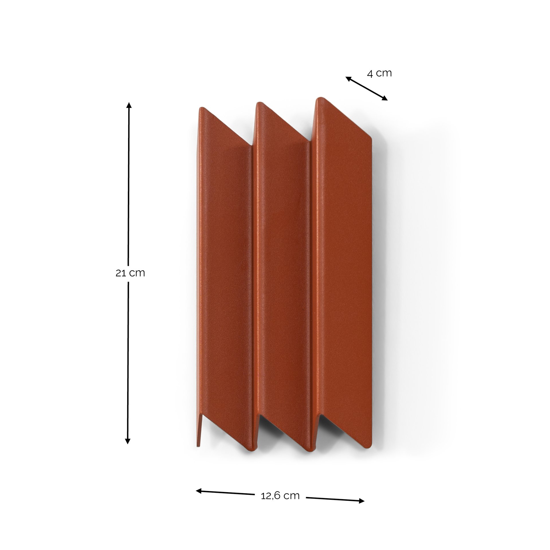 Spinder Design Wandgarderobe Sensu Small Tuscan Terra