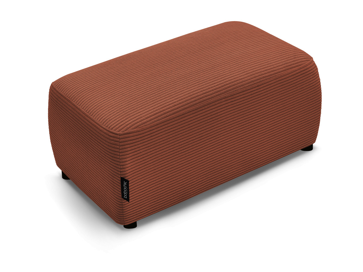 Bobochic Atilla Pouf Cordsamt Orange