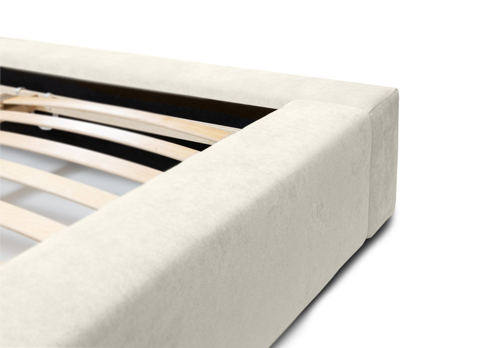 Polsterbett Pavo Chenille 180x200 mit Metallrahmen Ditra-New 01