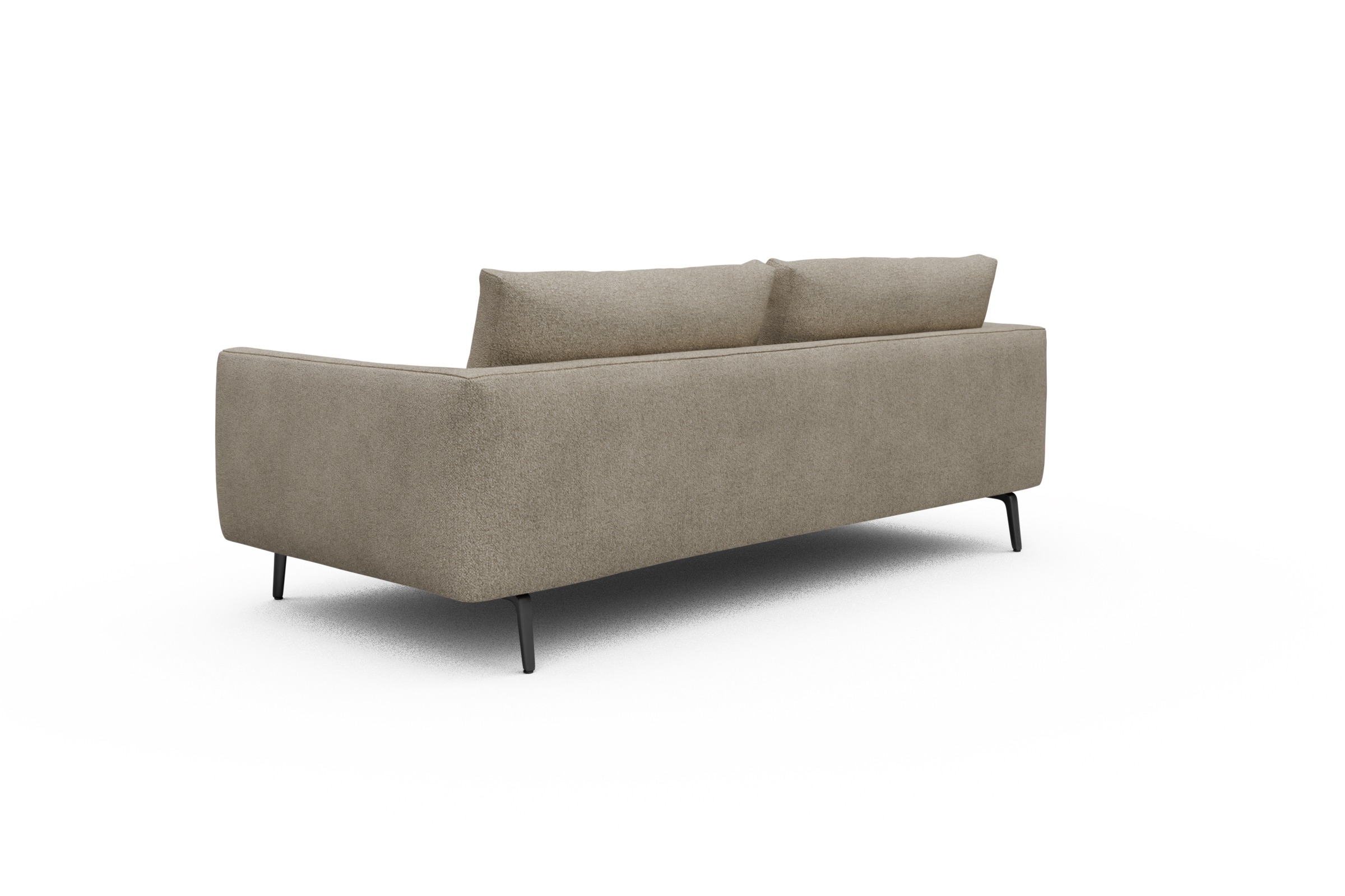 Sofa Karl 3-Sitzer Boucle-Belge