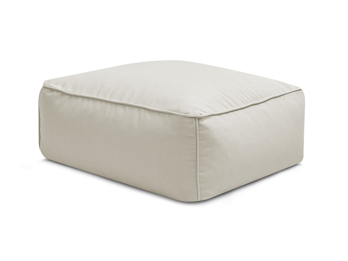 Bobochic Giulia Pouf Stoff Beige