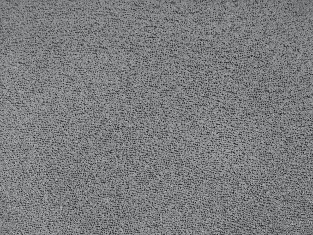 Bobochic Voltaire Sofamodul 1-Sitzer 130 × 100 cm Melange-Stoff Dunkelgrau Ecke links