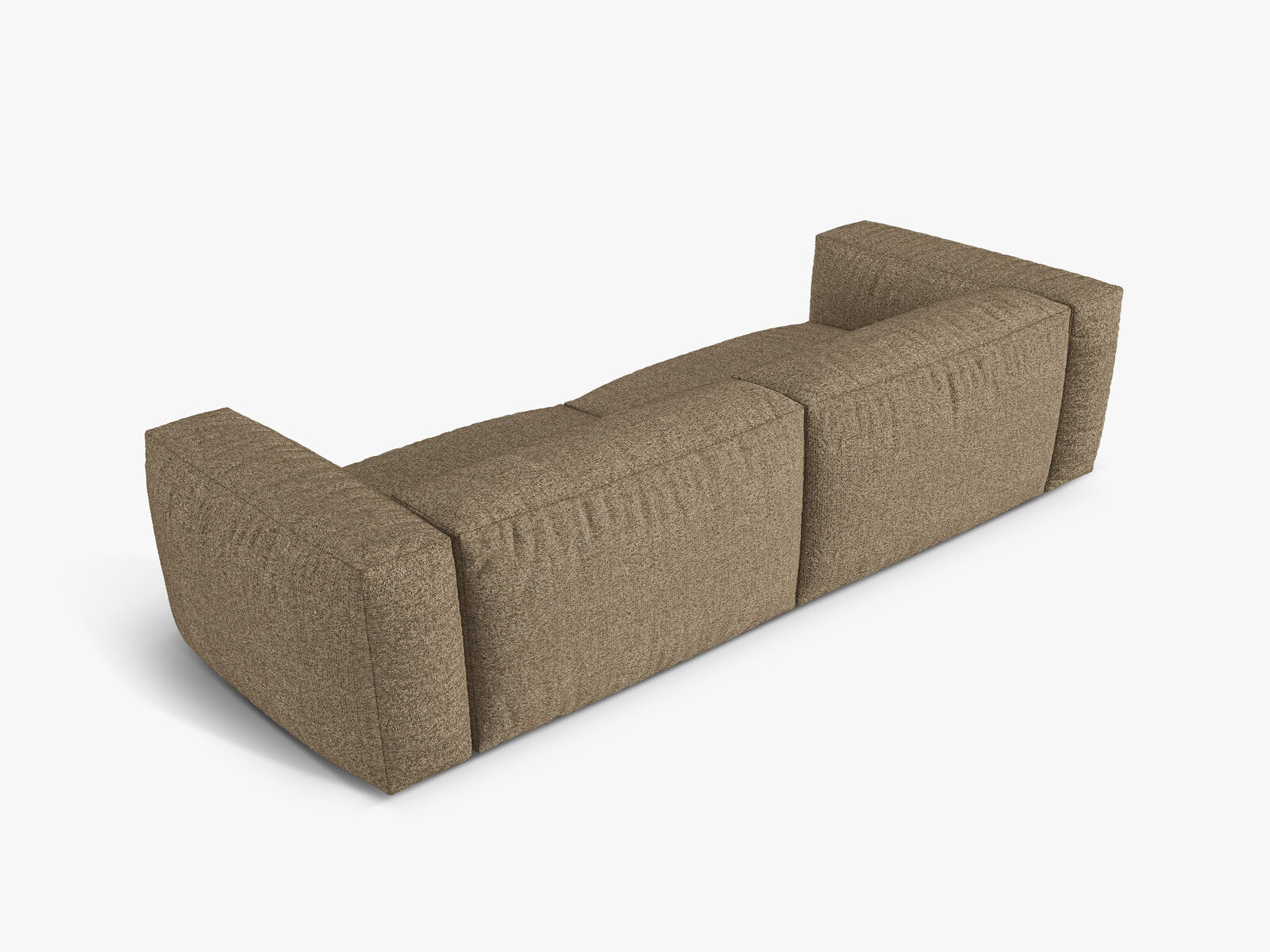 Micadoni Sofa Martina 4-Sitzer Boucle Monet Cappuccino