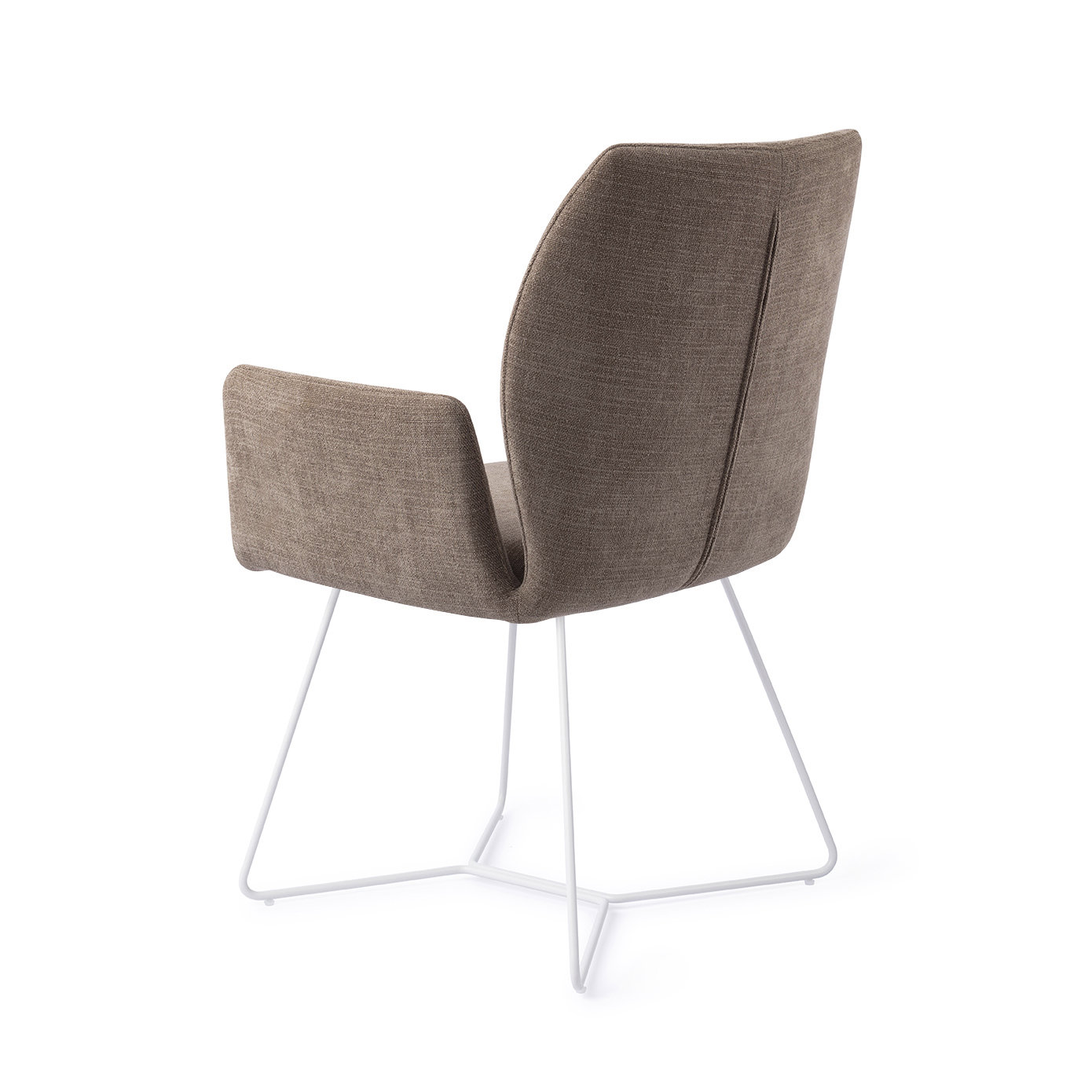 Jesper Home Esszimmerstuhl Misaki Mocha Mist Beehive Weiß