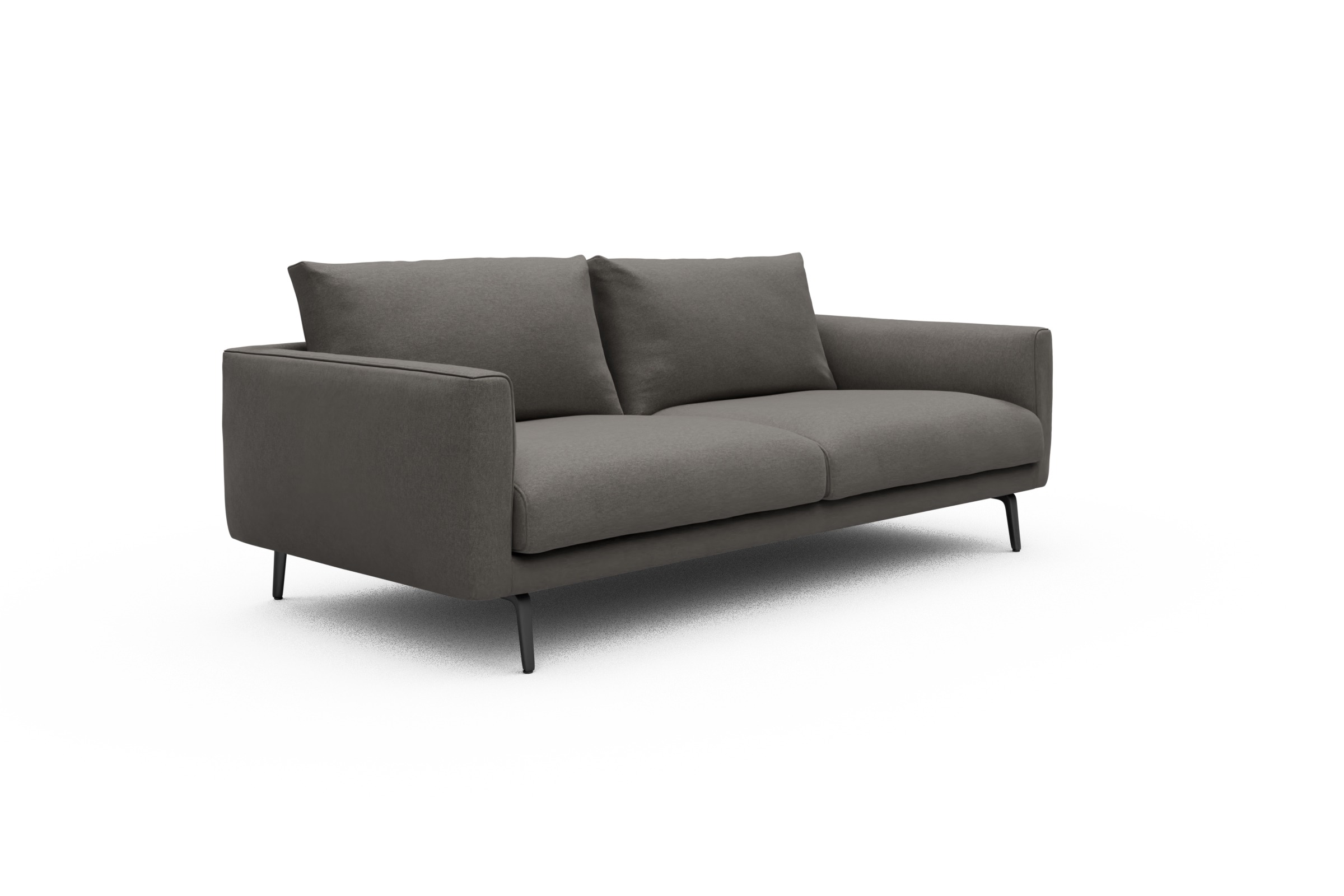 Sofa Karl 3-Sitzer Satya-Taupe