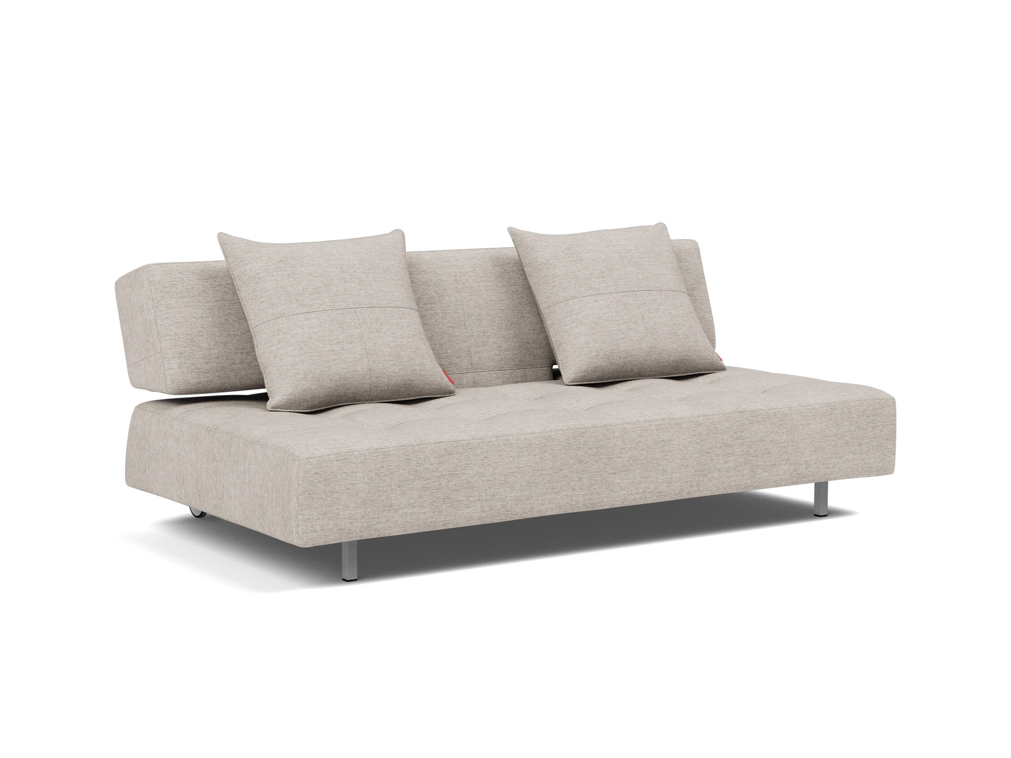Schlafsofa Long Horn D.E.L. Chenille Yuveno 471-Sand