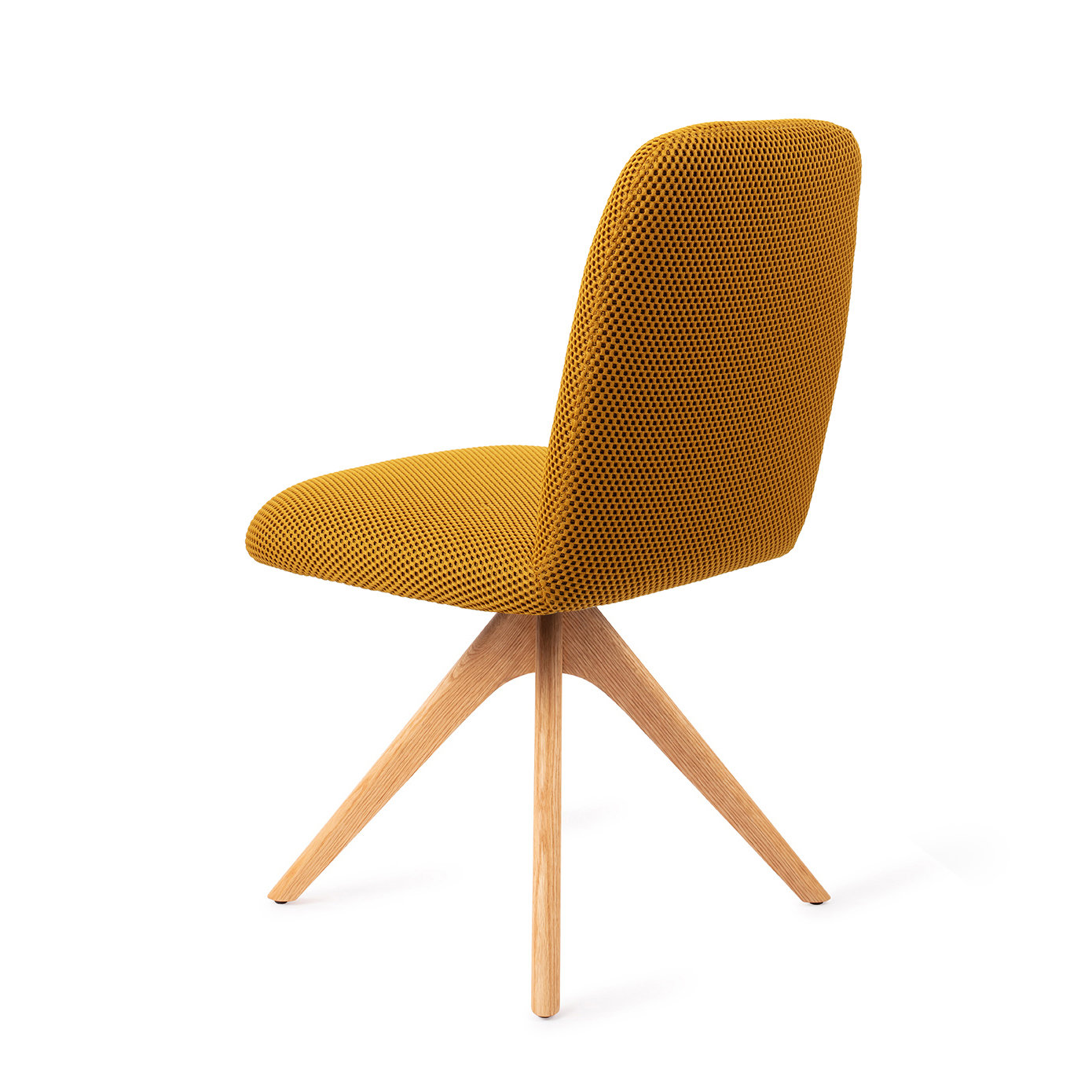 Jesper Home Esszimmerstuhl Taiwa Groovy Garam Revolve Eiche Natur