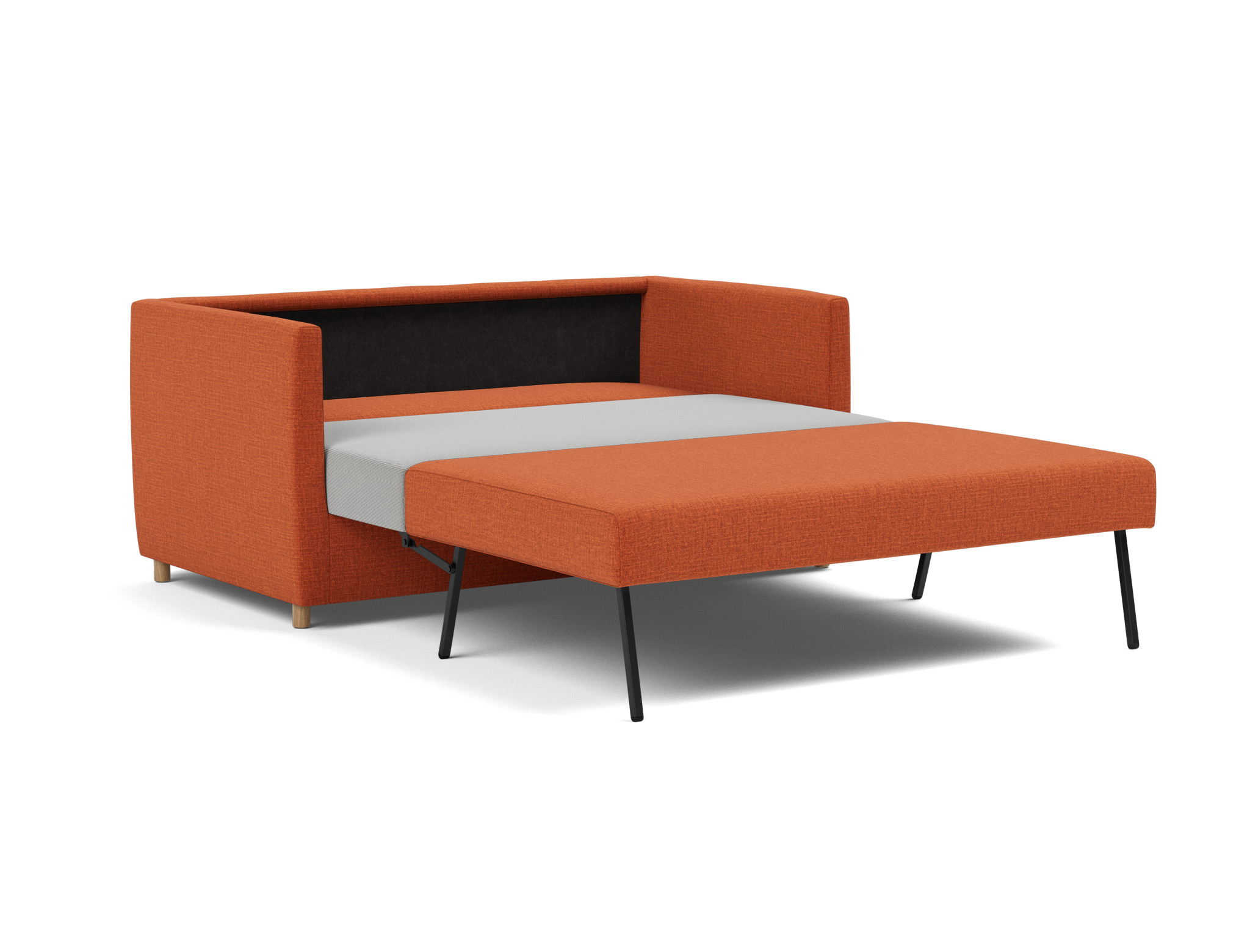 Schlafsofa Olan Chenille Esina 412-Rust-Orange