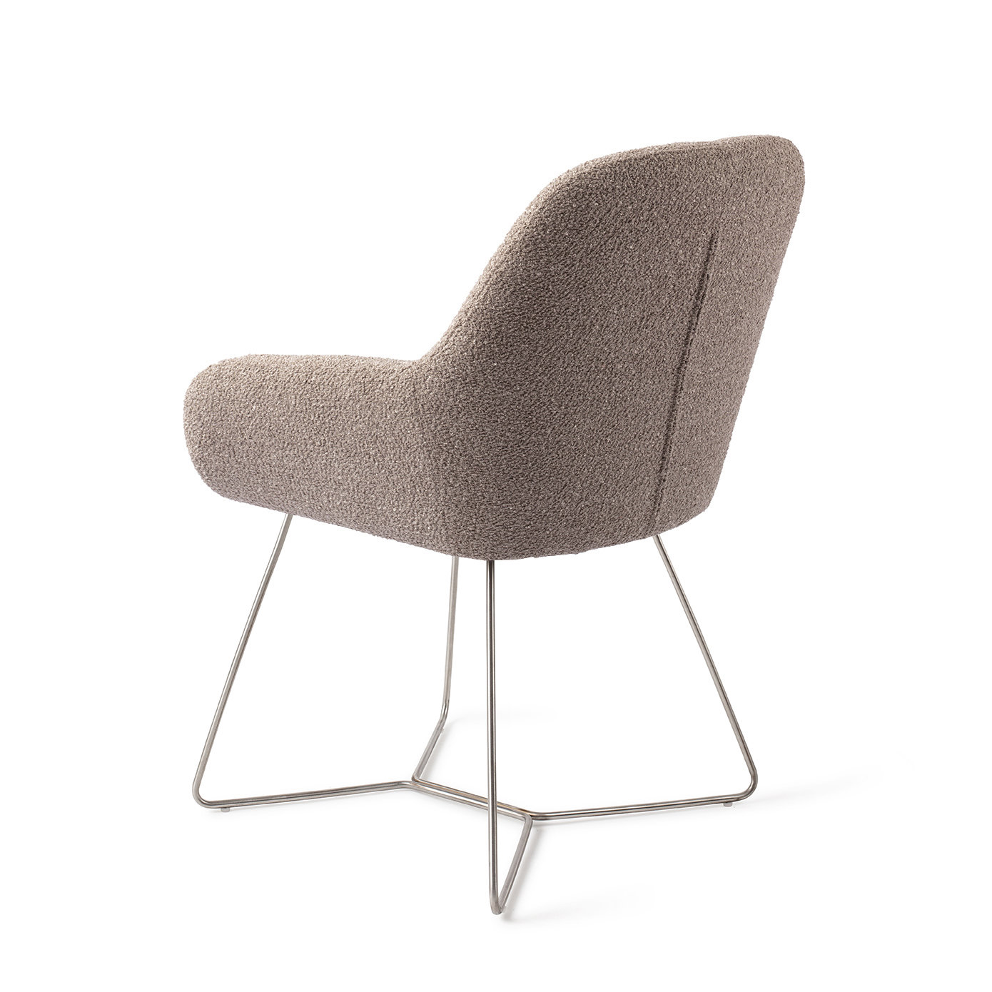 Jesper Home Esszimmerstuhl Kushi Stone Haze Beehive Stahl