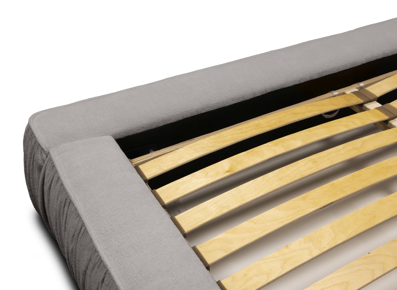 Polsterbett Beyond Chenille 160x200 mit Holzrahmen Perfect Harmony 80