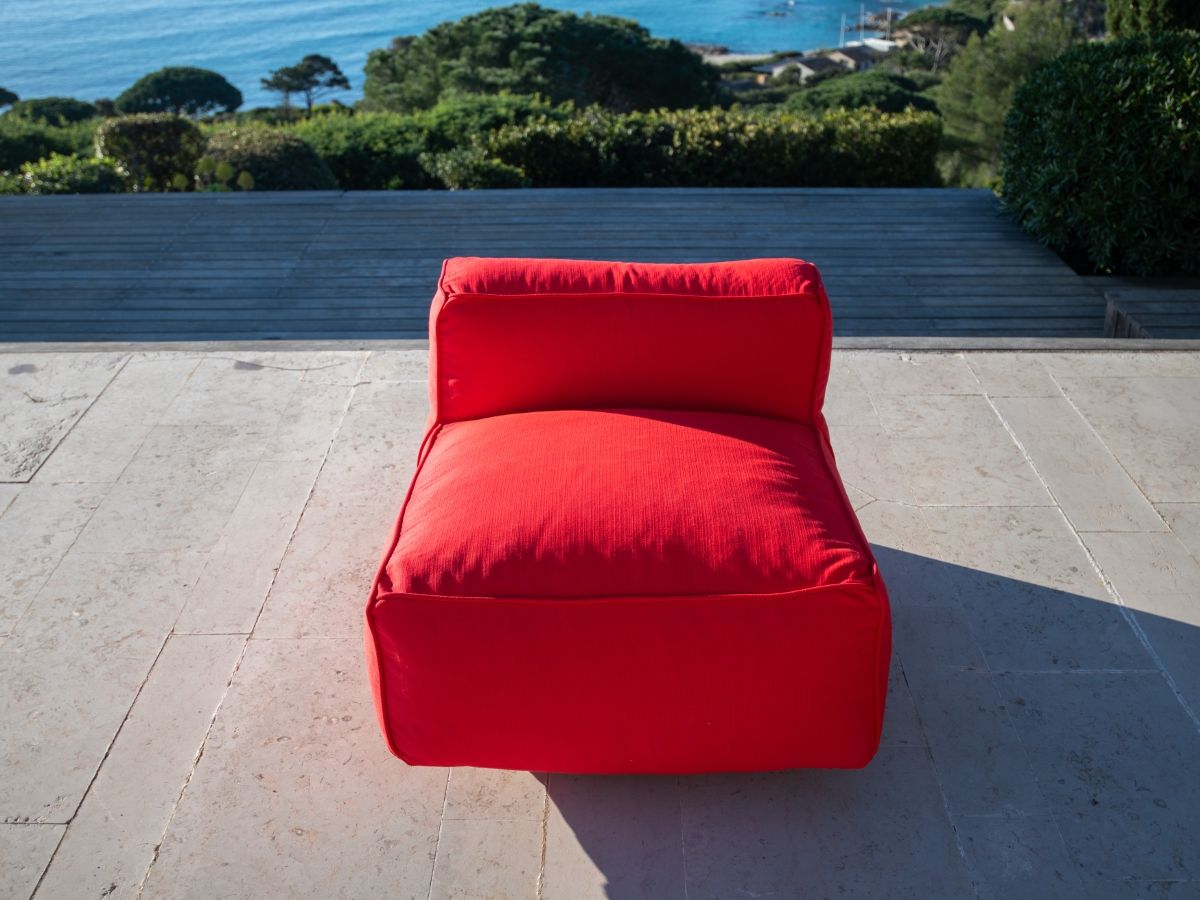 Bobochic Giulia Sofamodul 1-Sitzer Stoff Rot