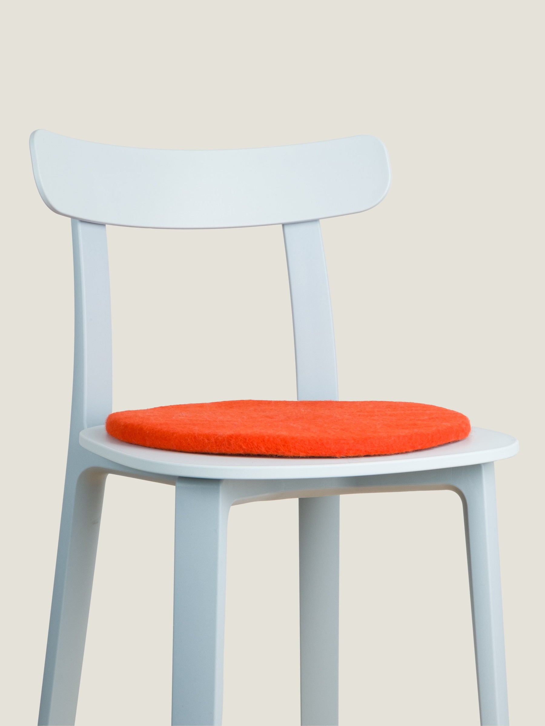 myfelt Mats Filz-Sitzauflage Rotorange Ø 36 cm