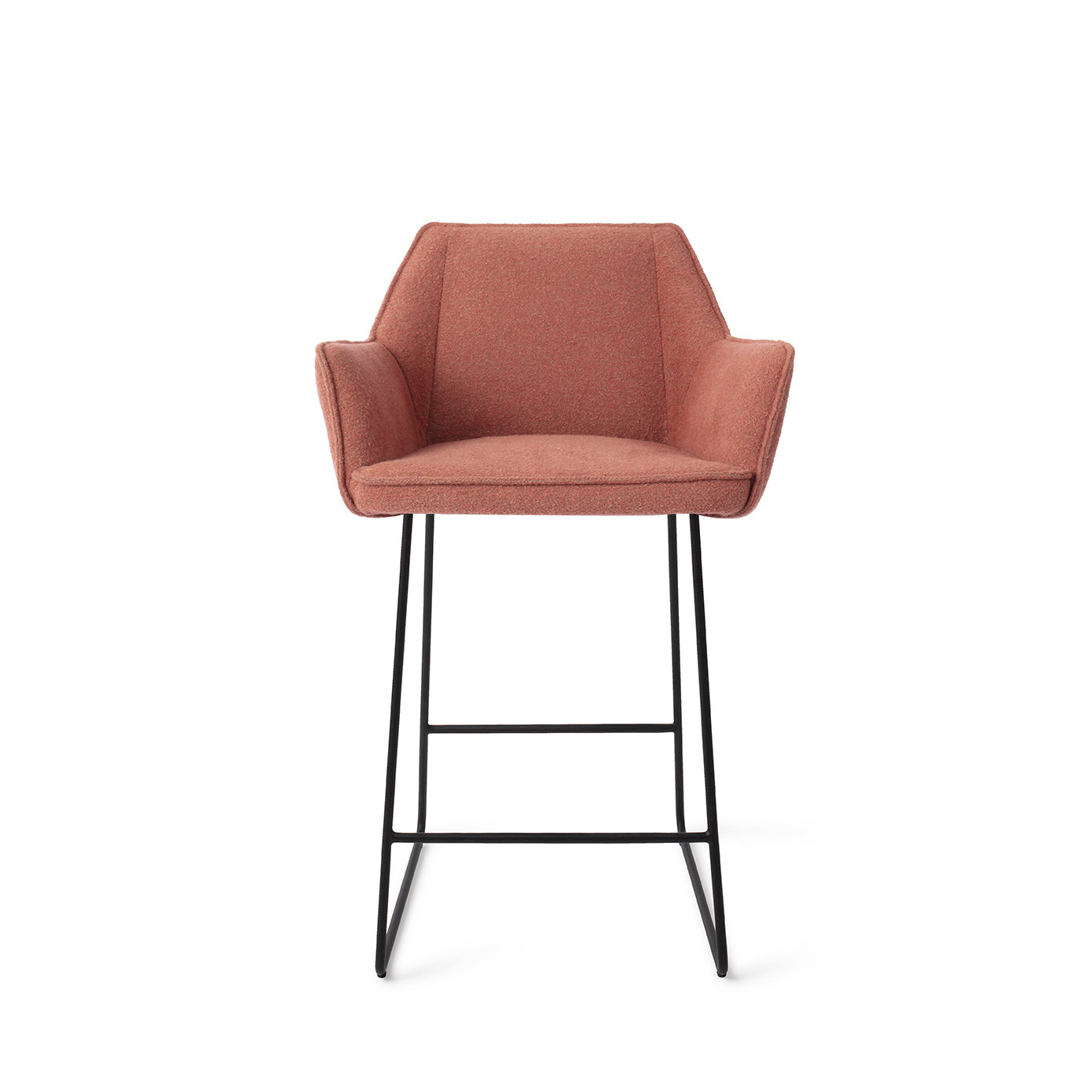 Jesper Home Barhocker Tome Shabby Saffron Slide Schwarz Tresenhöhe 65 cm