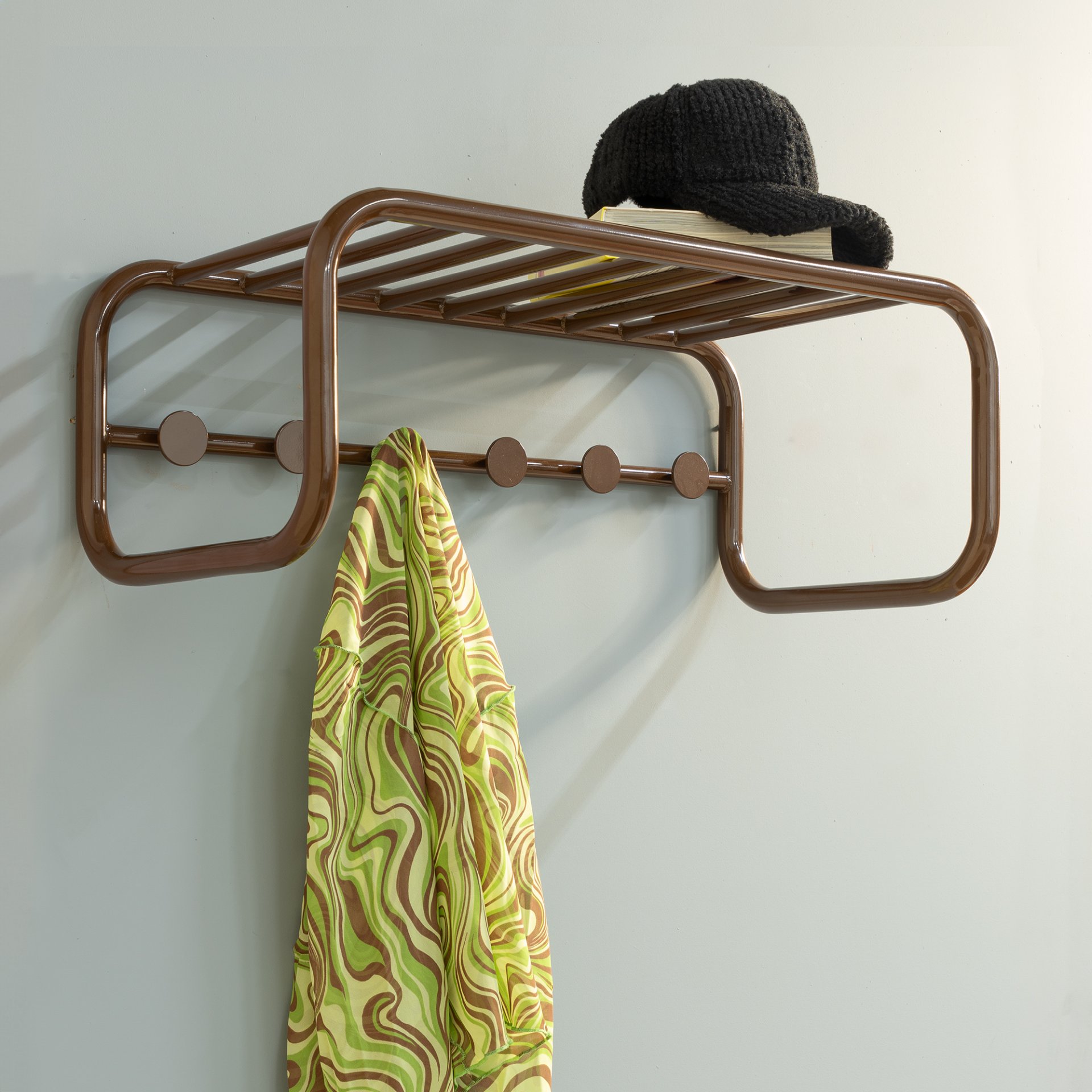 Spinder Design Wandgarderobe Retro Chocolate Brown