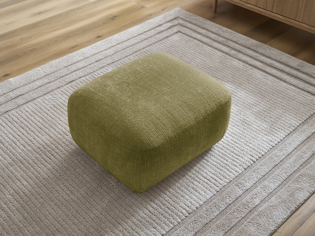 Bobochic Denise Pouf Strukturstoff Grün