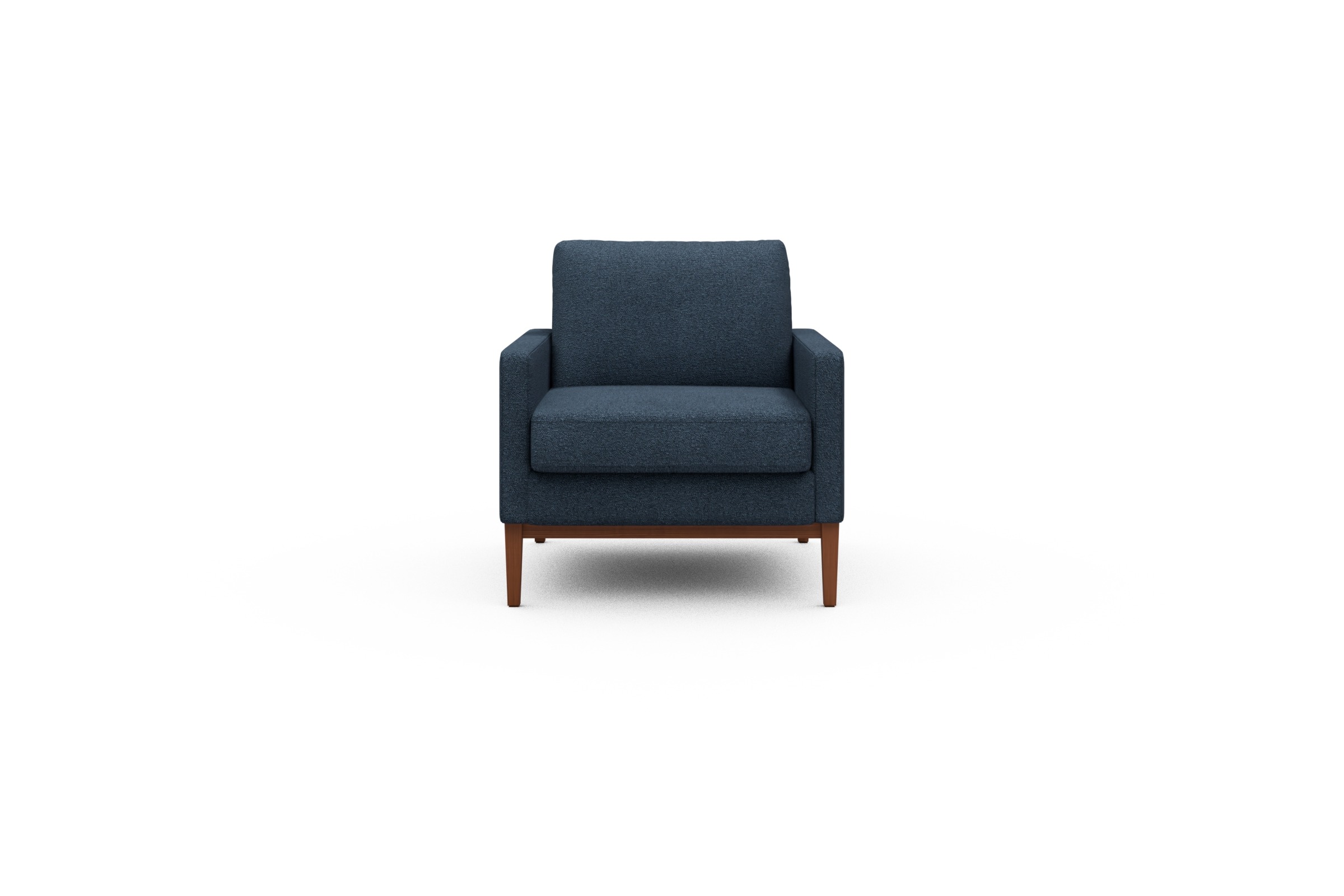 Skandi Home Sessel Bodo Boucle-Blue moebelfaktor