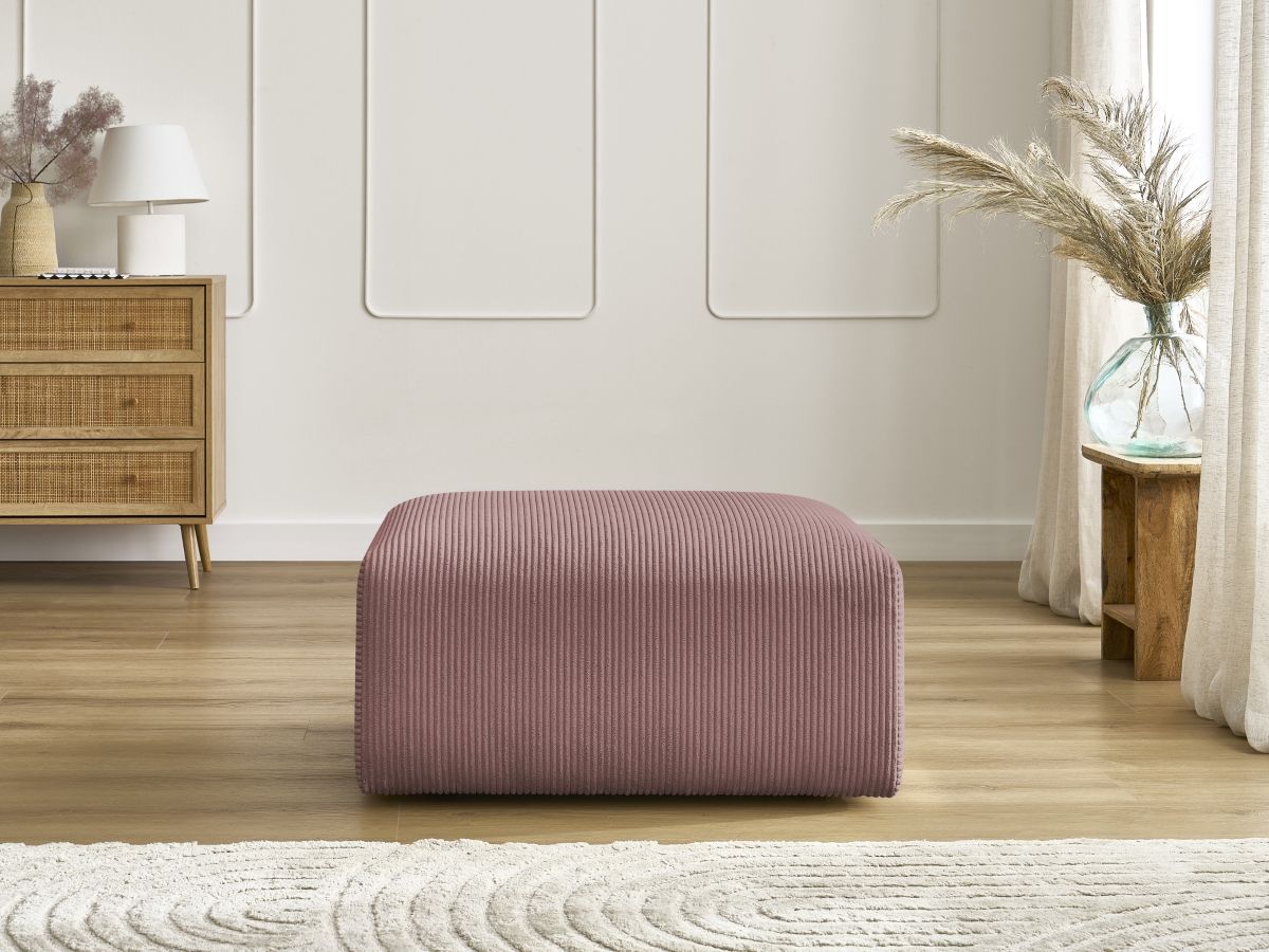 Bobochic Tina Pouf Cordsamt Rosa
