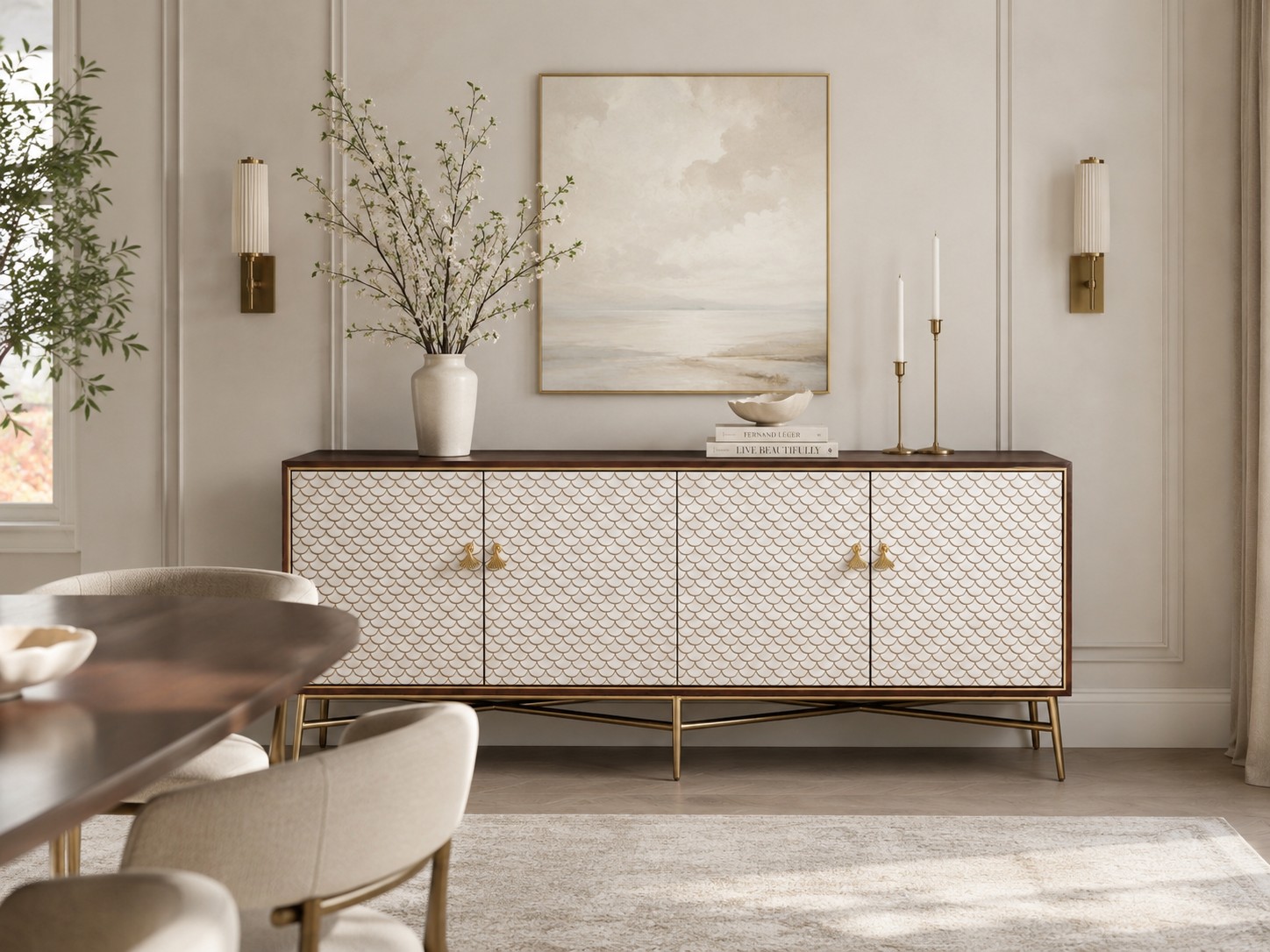 Livin Hill Sideboard Stilig Walnuss