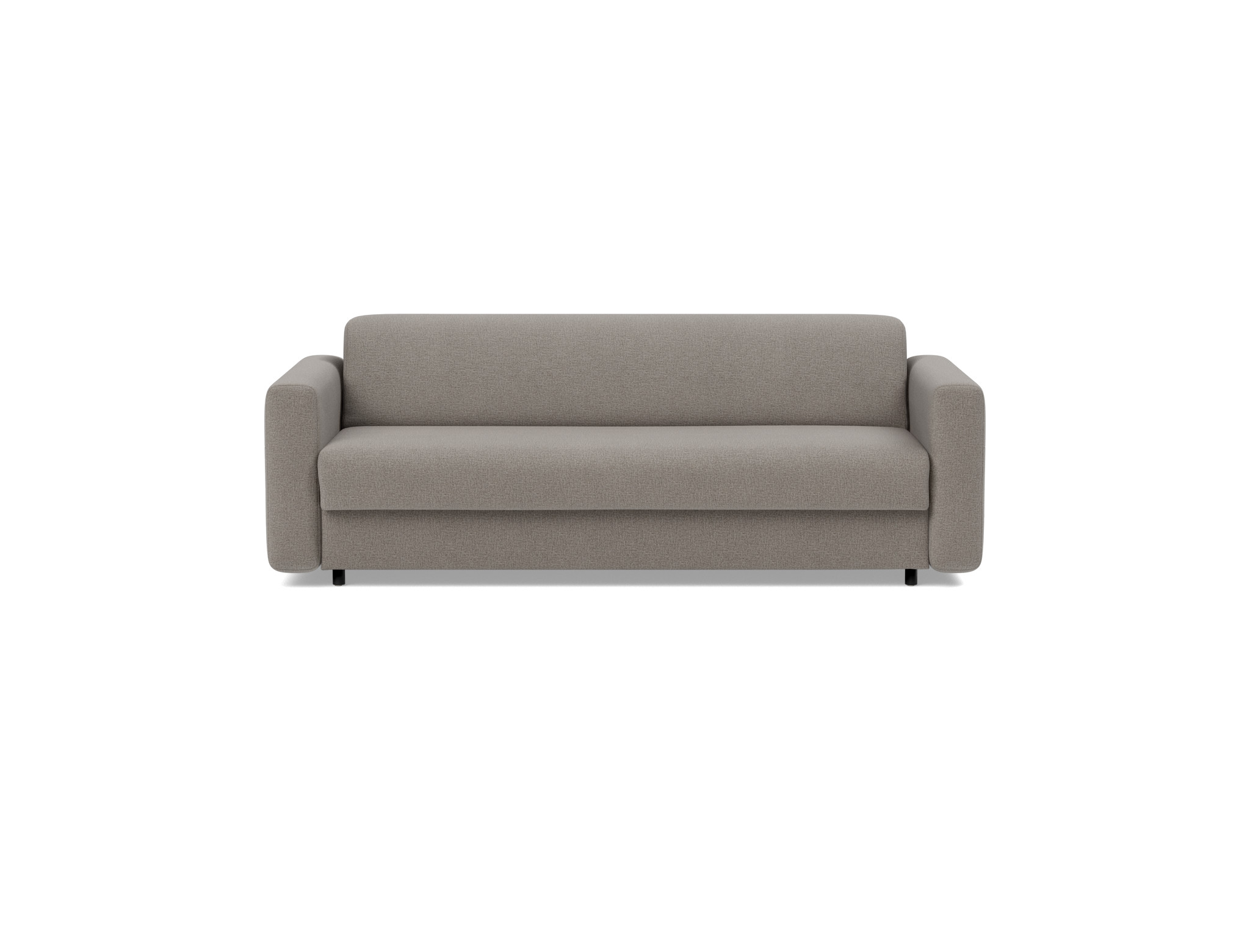 Schlafsofa Killian mit Taschenfederkernmatratze 160 Flachgewebe Mixed Dance 521-Grey