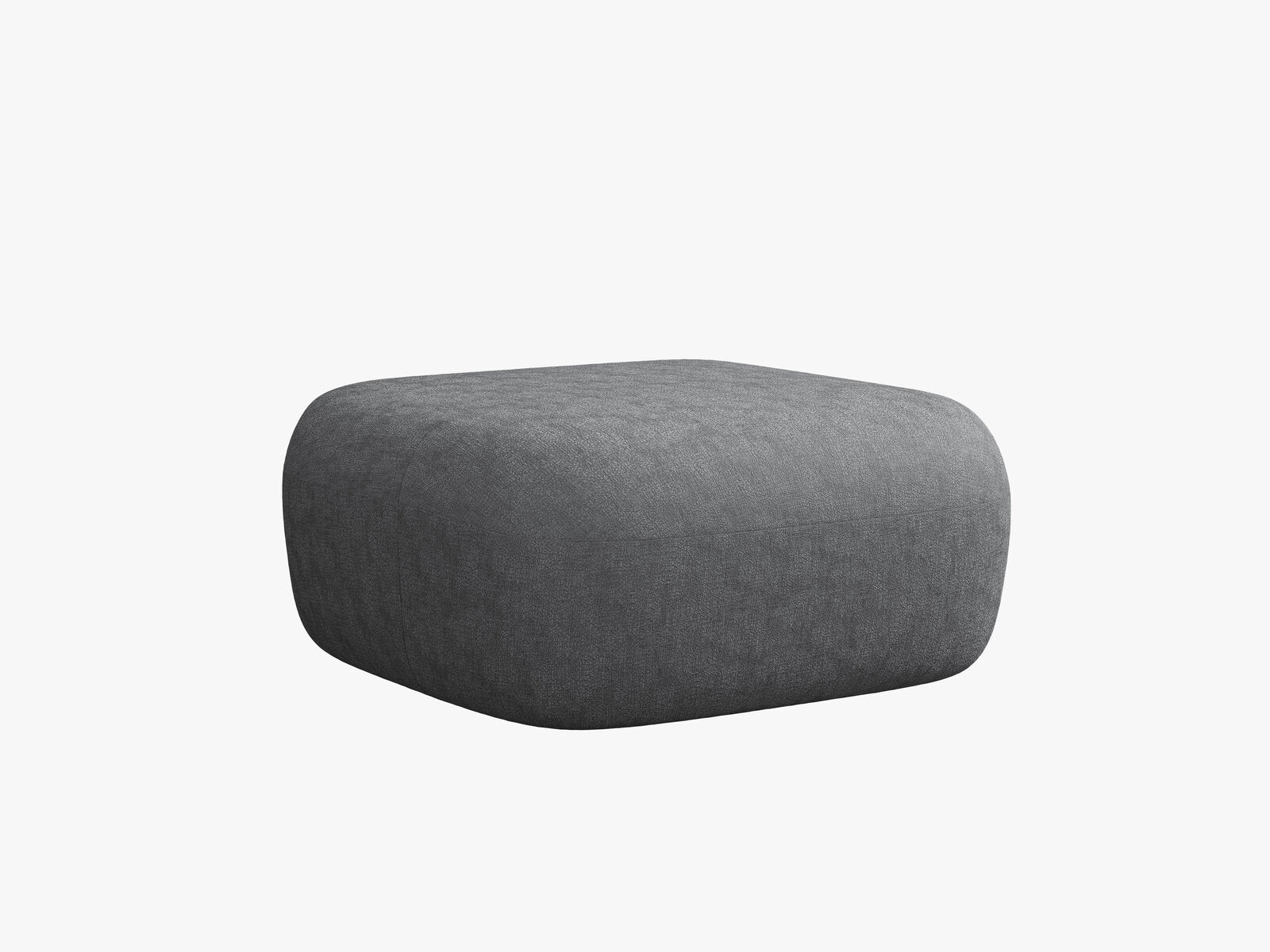 Micadoni Hocker Jenny Chenille Perfect Harmony Dunkelgrau