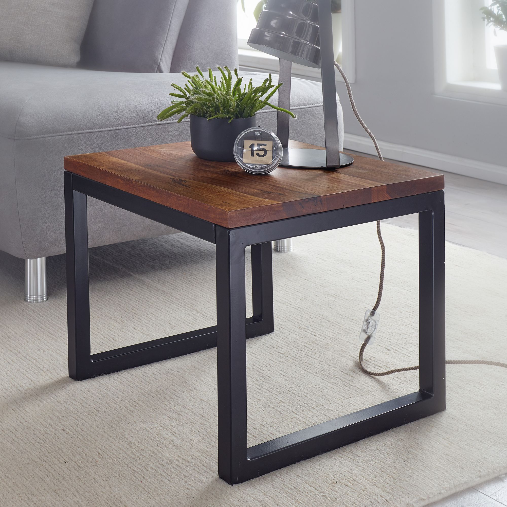 Beistelltisch Vinding Massivholz Braun 45 × 45 × 40 cm