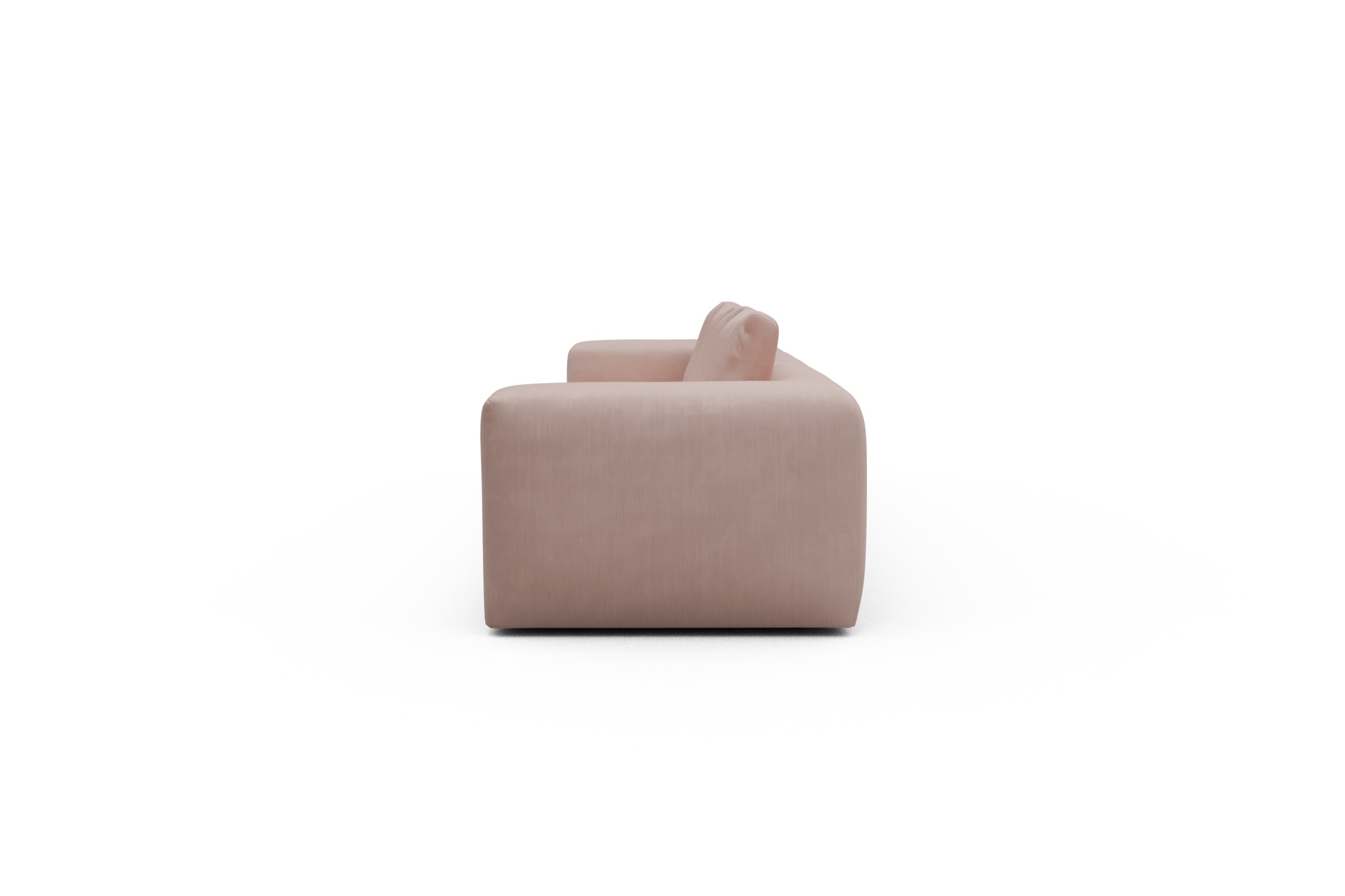 Sofa Modulares XXL Sofa Fred 5-Sitzer Cordufine-Blush