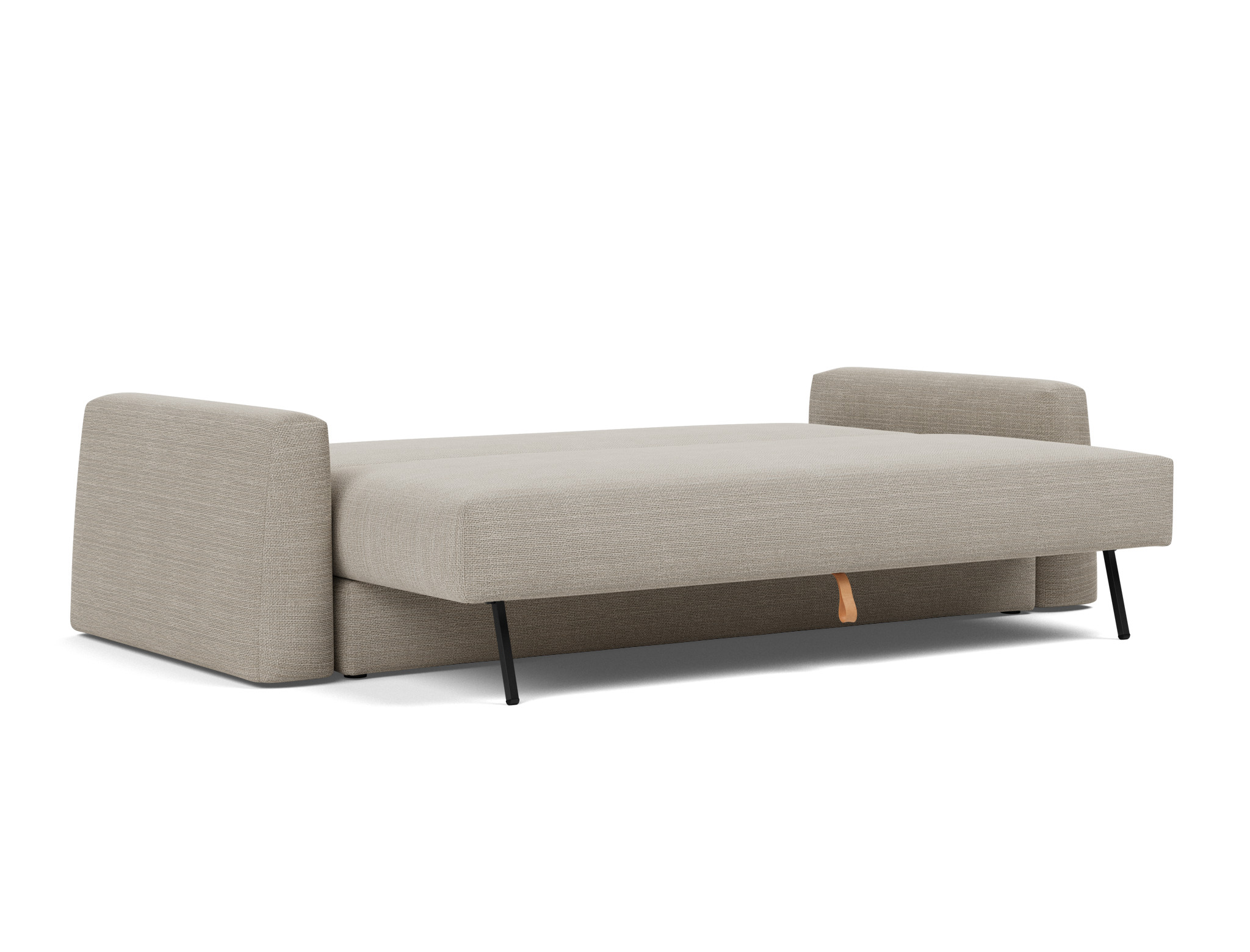 Schlafsofa Cone Strukturierter Stoff Kenya 579-Gravel