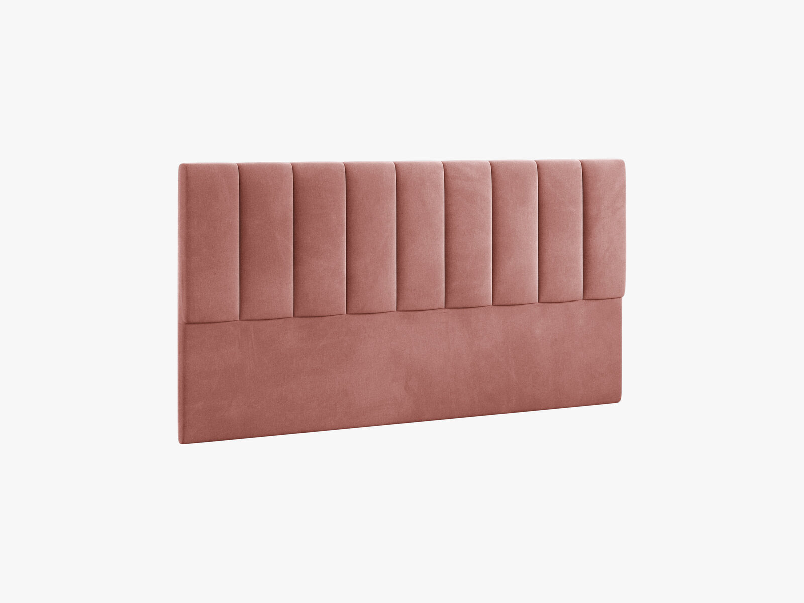 Micadoni Marl Samtiger Kopfteil 140 cm (H 95 cm) Samt Magic Velvet Rosa 180x95