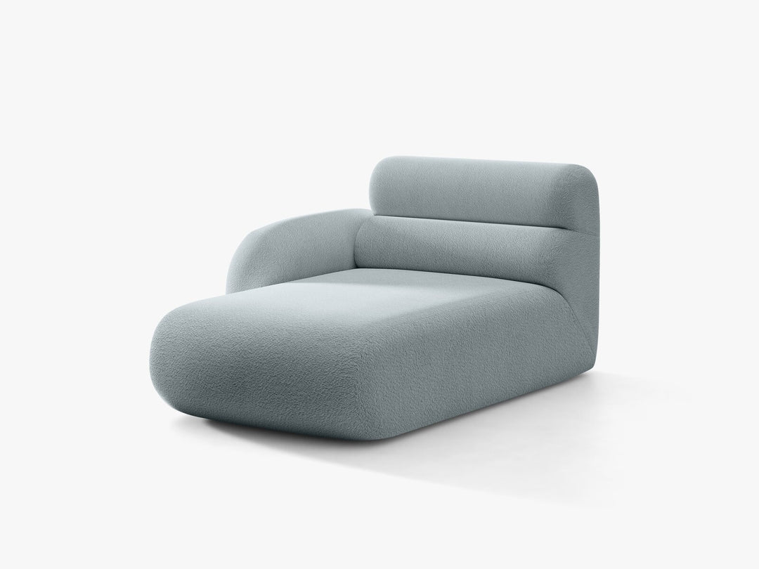 Micadoni Neo Chaiselongue Links Boucle Baloo Hellblau
