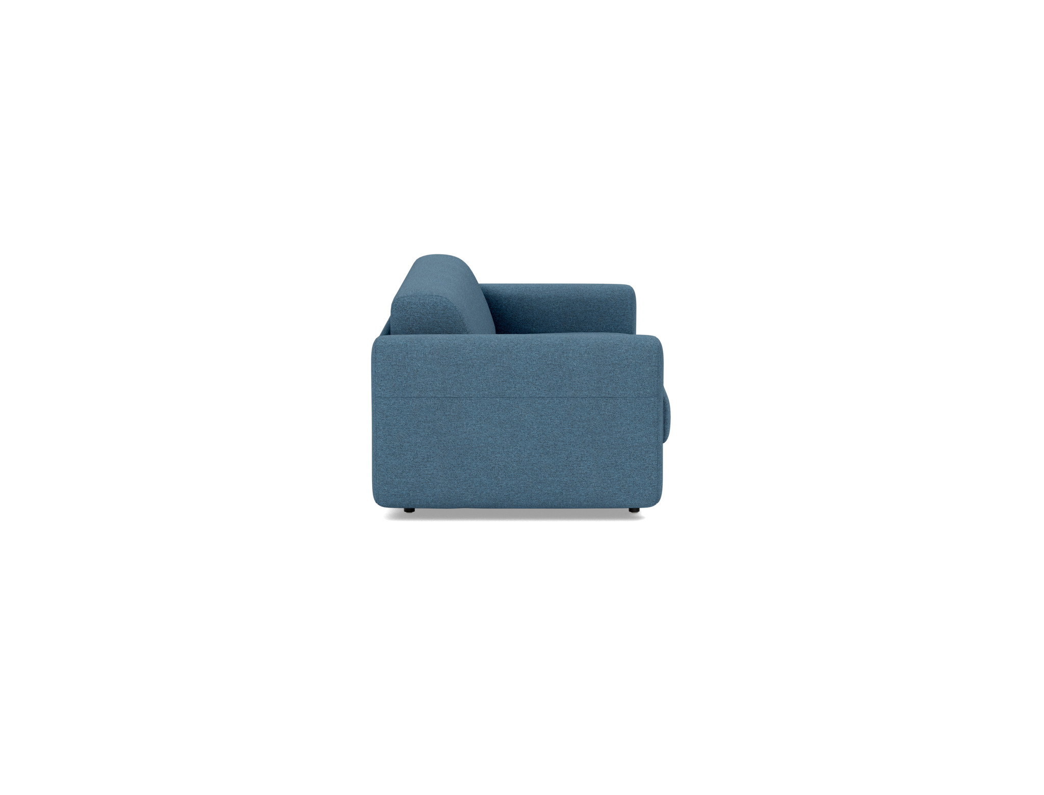 Schlafsofa Killian mit Memory-Matratze 160 Strukturierter Stoff Weda 302-Weda-Blue