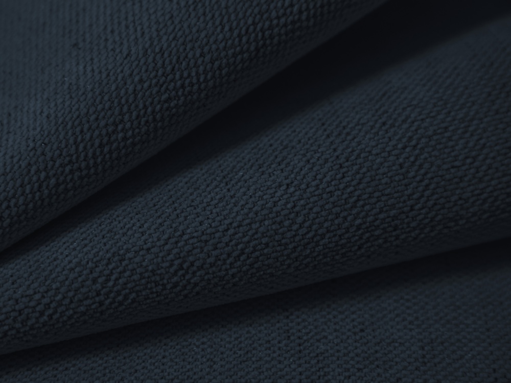 Cosmopolitan Design Stauraumbett mit Kopfteil Campi 160x200 Strukturierter Stoff Moly Königsblau