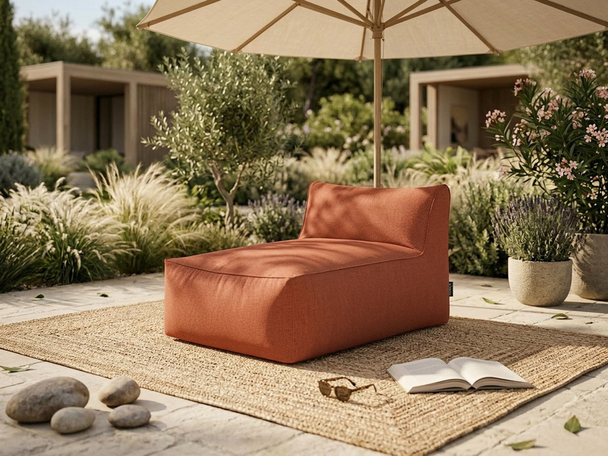 Bobochic Riviera Méridienne-Modul Stoff Orange