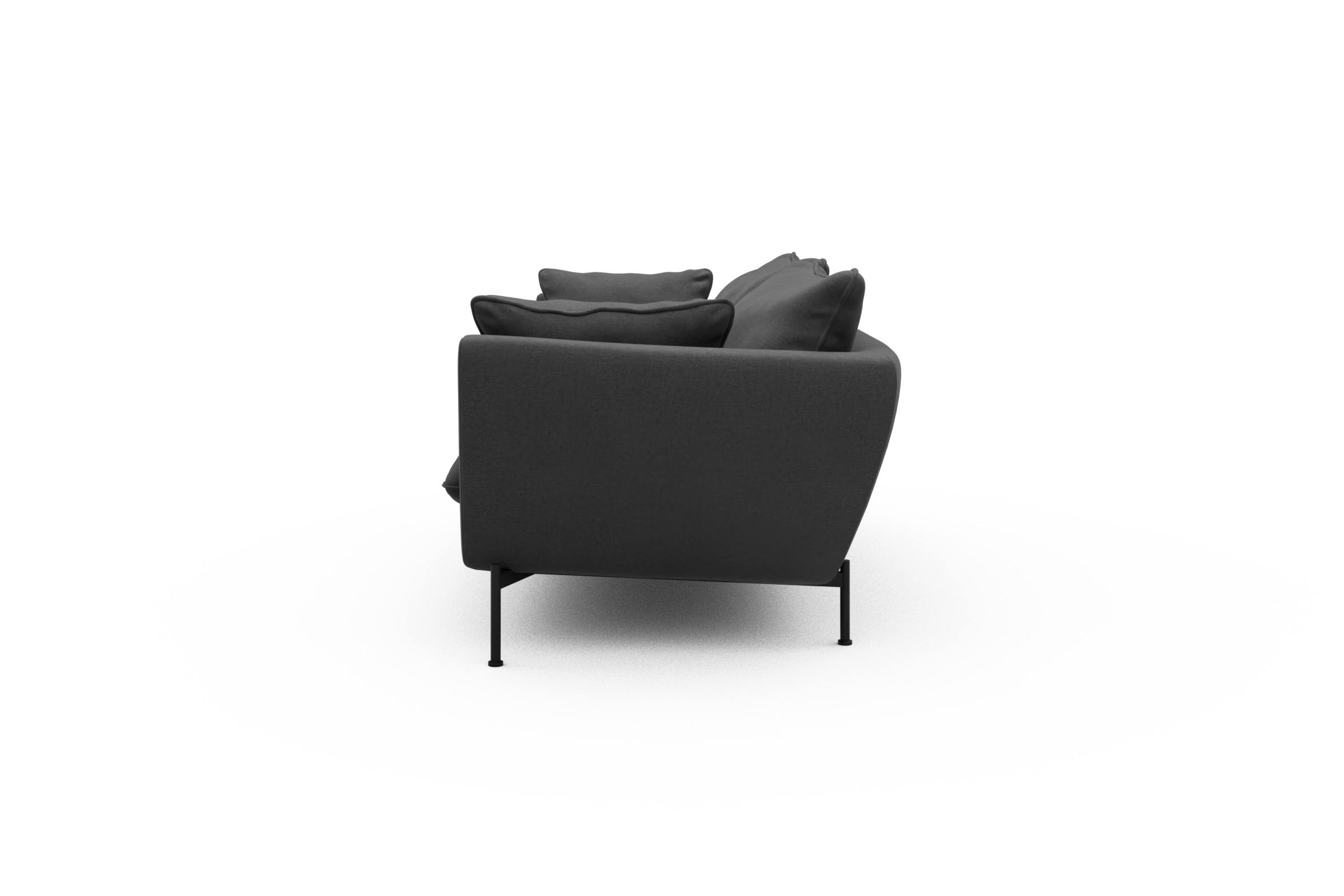 Sofa Anton PREMIUM 2-Sitzer Satya-Zinc