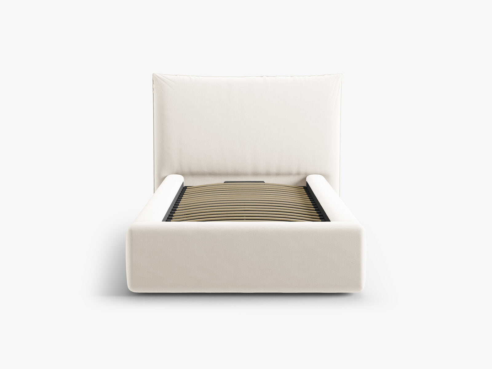 Micadoni Bett Kaelle Samt Bluvel Helles Beige