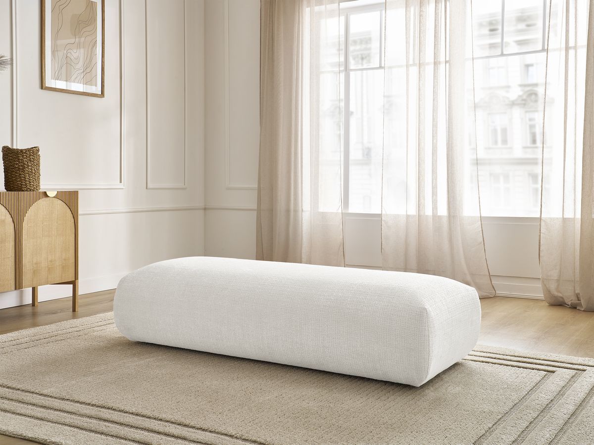 Bobochic Sirius Sofa Strukturstoff Weiß