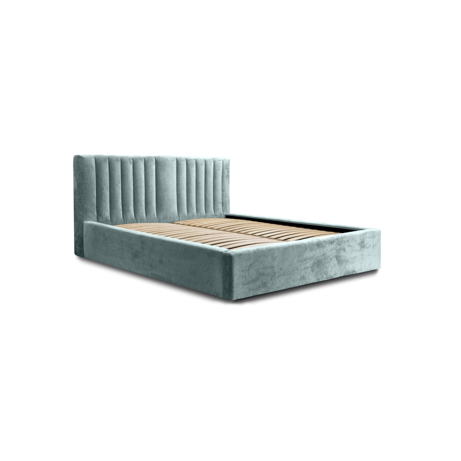 Polsterbett Velo-Vi Chenille 160x200 mit Metallrahmen Perfect Harmony 72