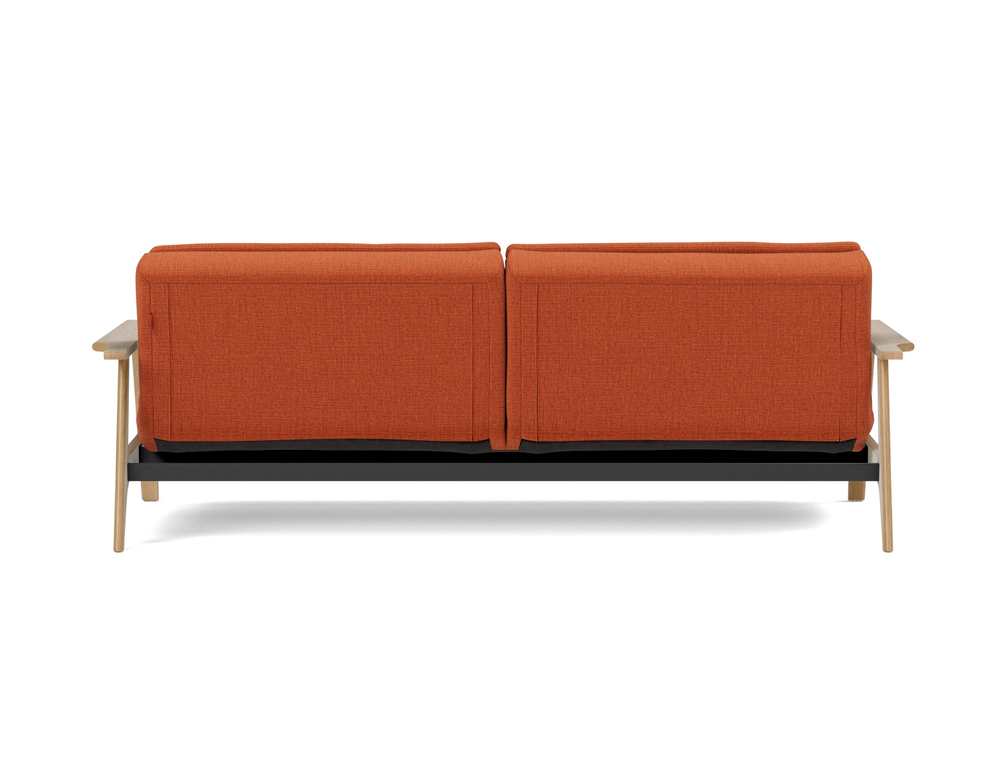 Schlafsofa Dublexo Frej Chenille Esina 412-Rust-Orange