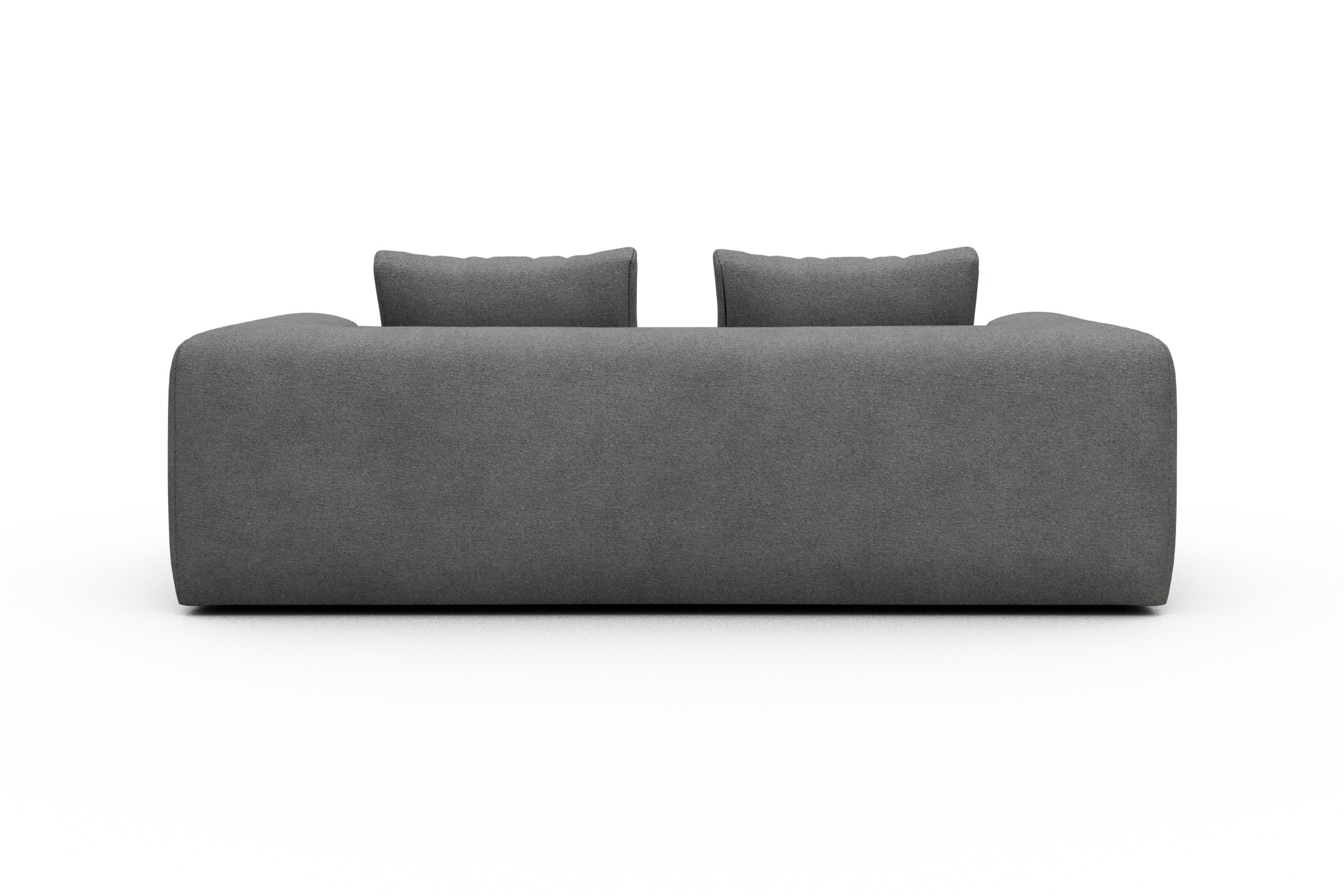 Sofa Fred 3-Sitzer Boucle-Ash-Grey
