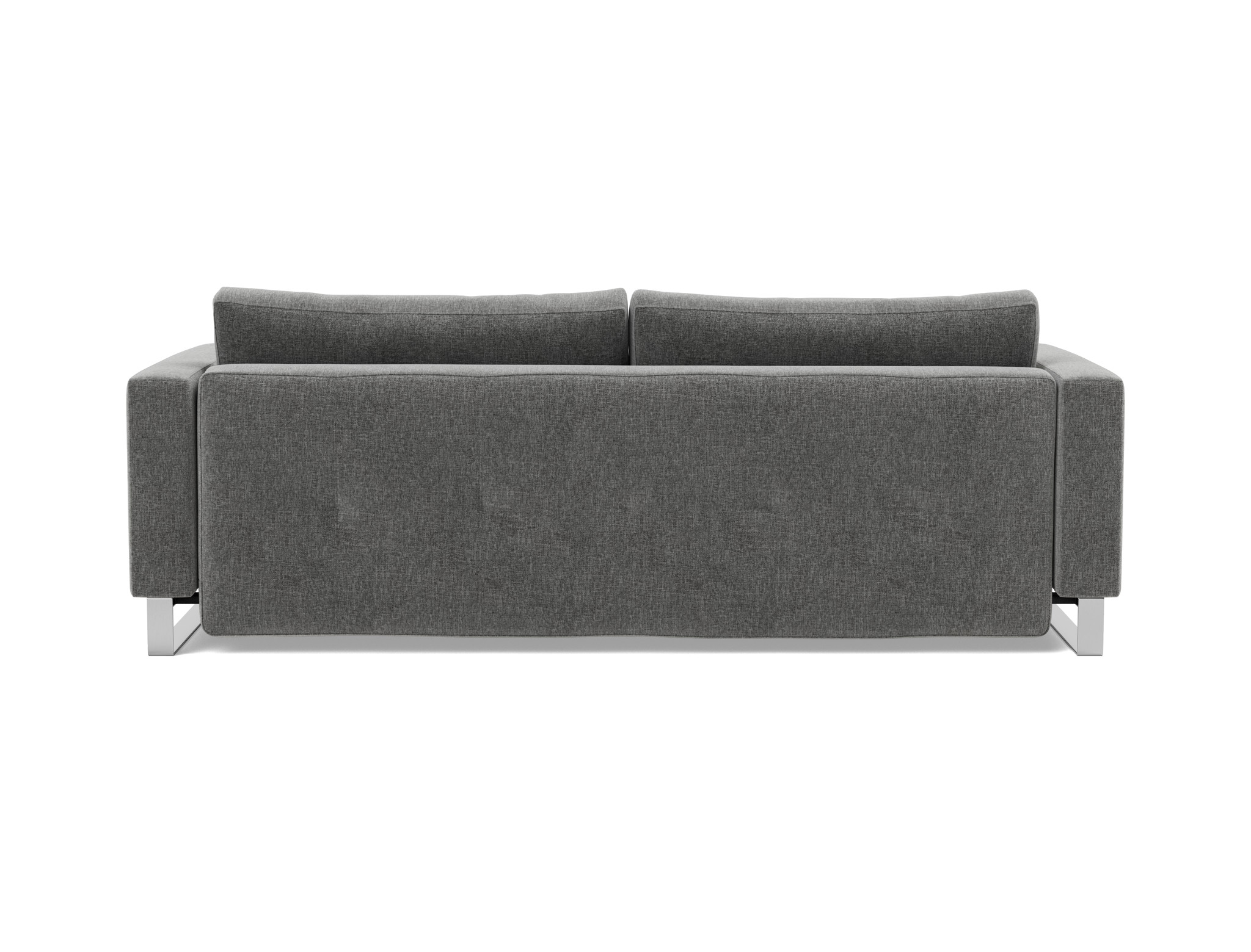 Schlafsofa Cassius D.E.L. Strukturierter Stoff Twist 563-Charcoal