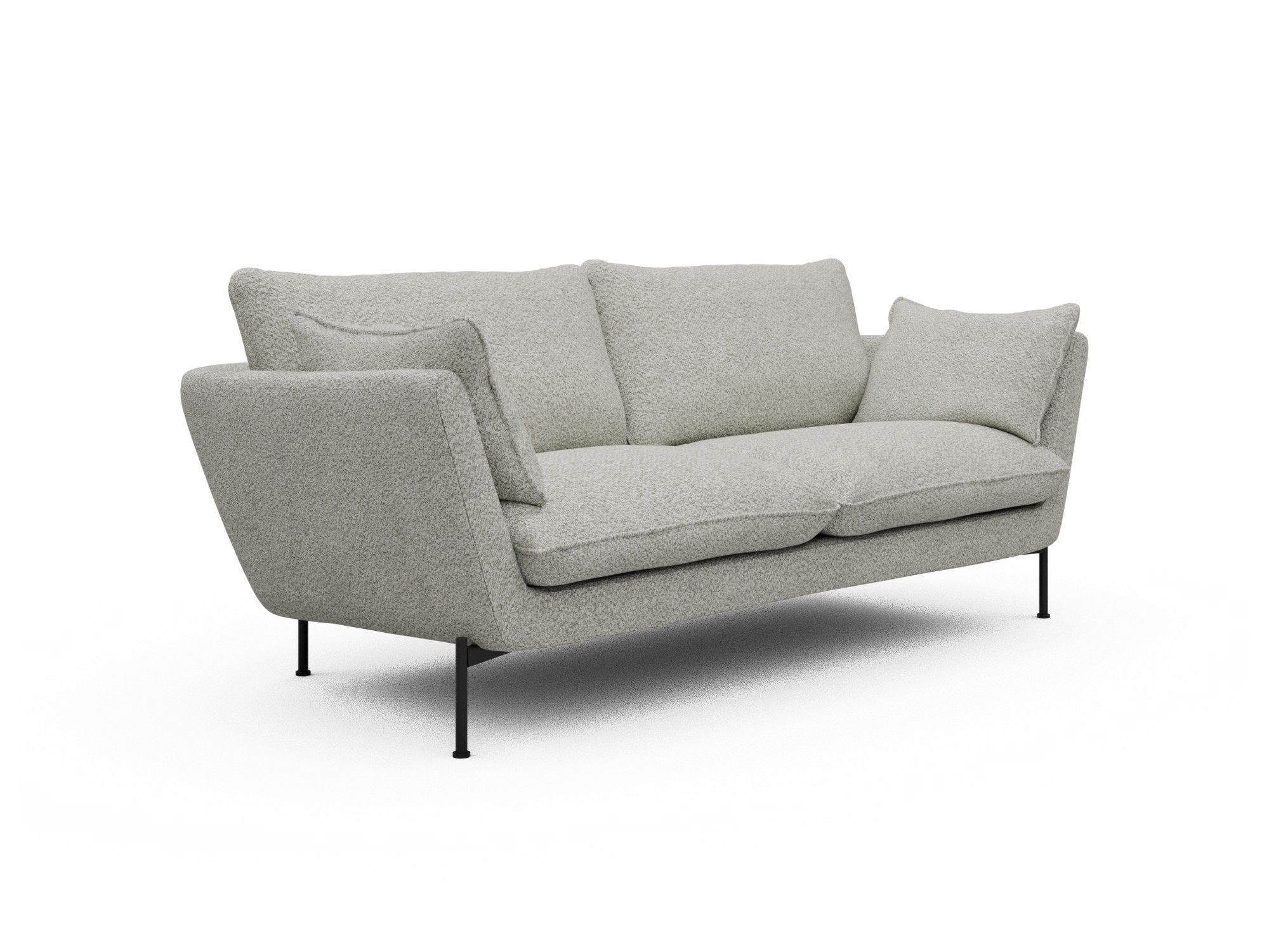 Skandi Home Sofa Anton 2-Sitzer Vanora-Warm-Sand moebelfaktor