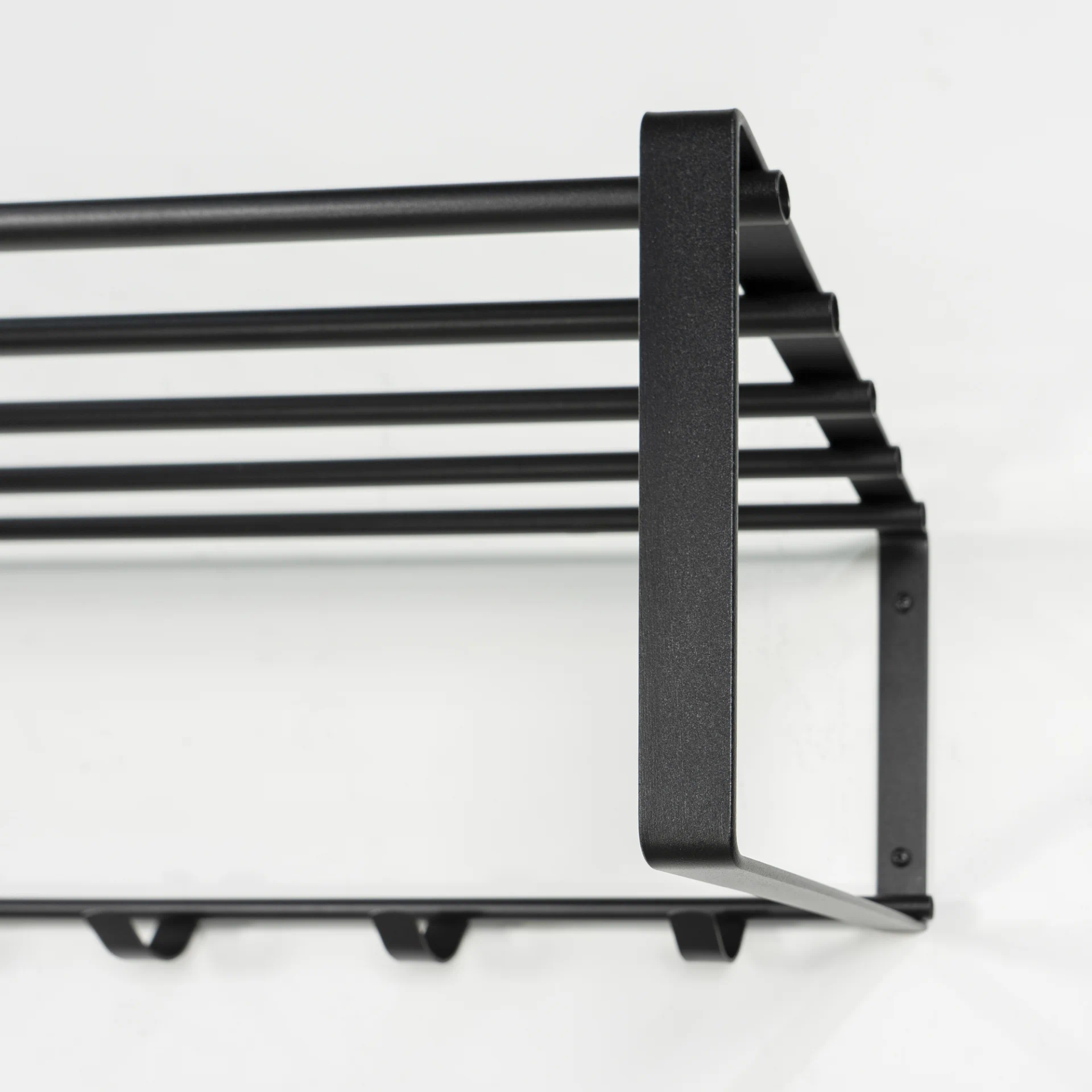 Spinder Design Wandgarderobe Rex 2 XL (100 cm) Schwarz
