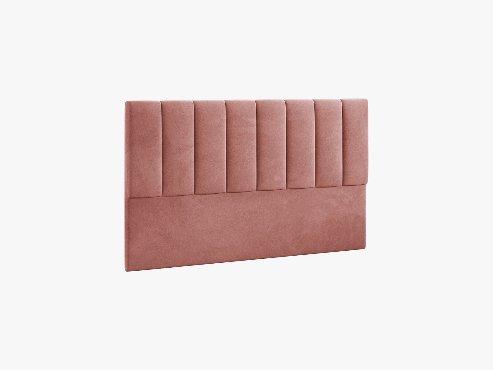 Micadoni Marl Samtiger Kopfteil 140 cm (H 95 cm) Samt Magic Velvet Rosa 160x95