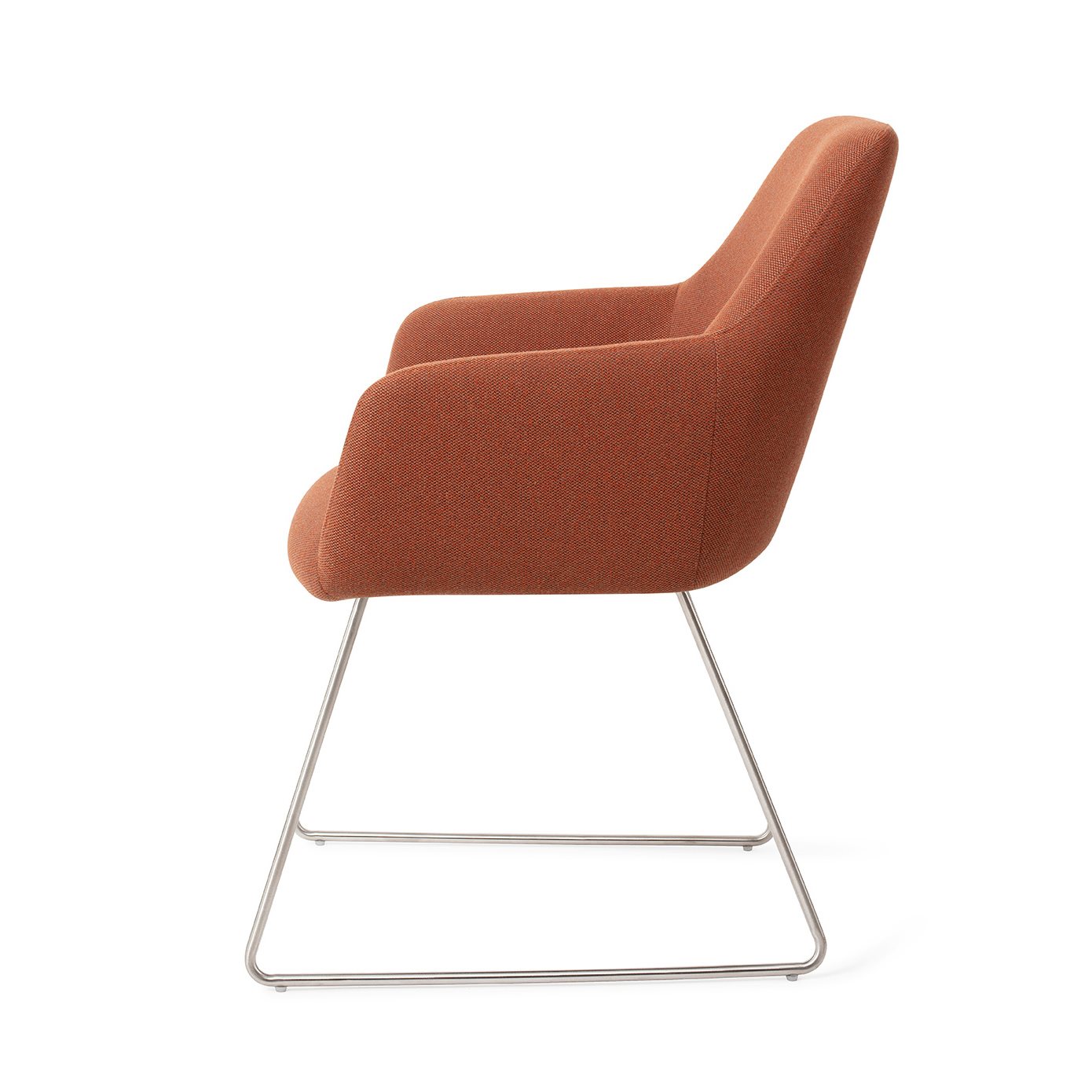 Jesper Home Esszimmerstuhl Hiroo Hearth-Harmony Slide Stahl